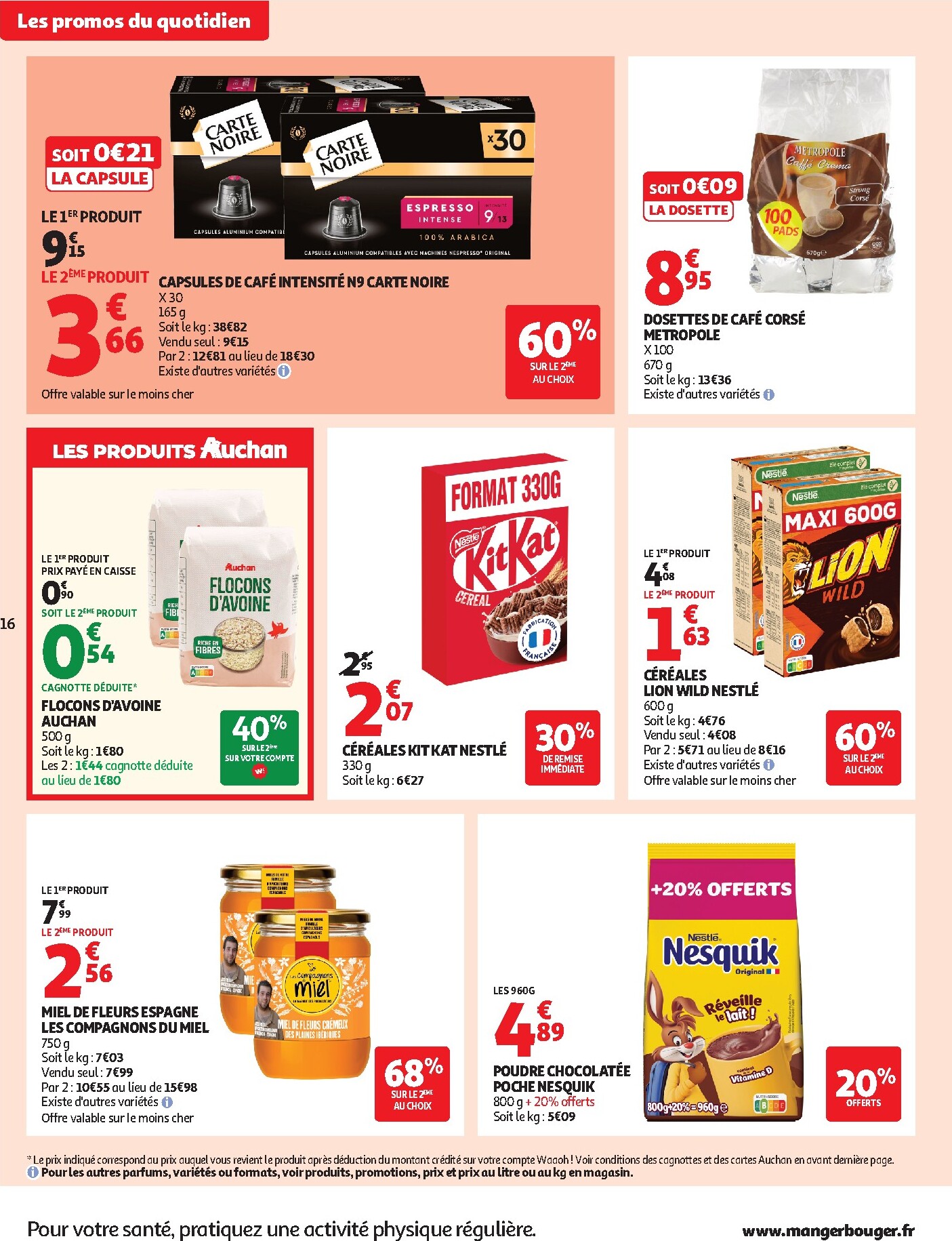 auchan - Auchan folder voor volgende week van dinsdag 11/08/2026 tot zaterdag 15/08/2026 - page: 16