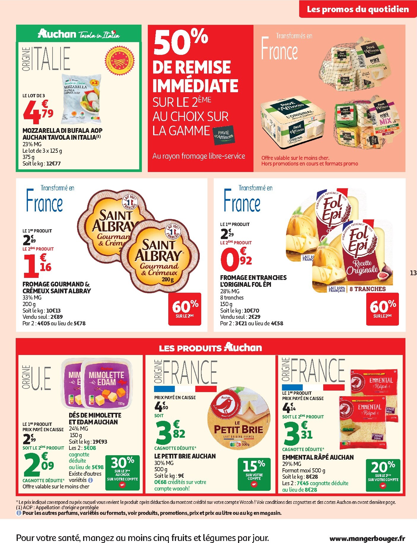 auchan - Auchan folder voor volgende week van dinsdag 11/08/2026 tot zaterdag 15/08/2026 - page: 13