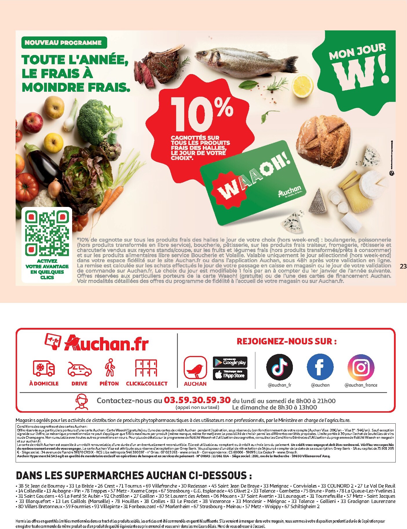auchan - Auchan folder voor volgende week van dinsdag 11/08/2026 tot zaterdag 15/08/2026 - page: 23