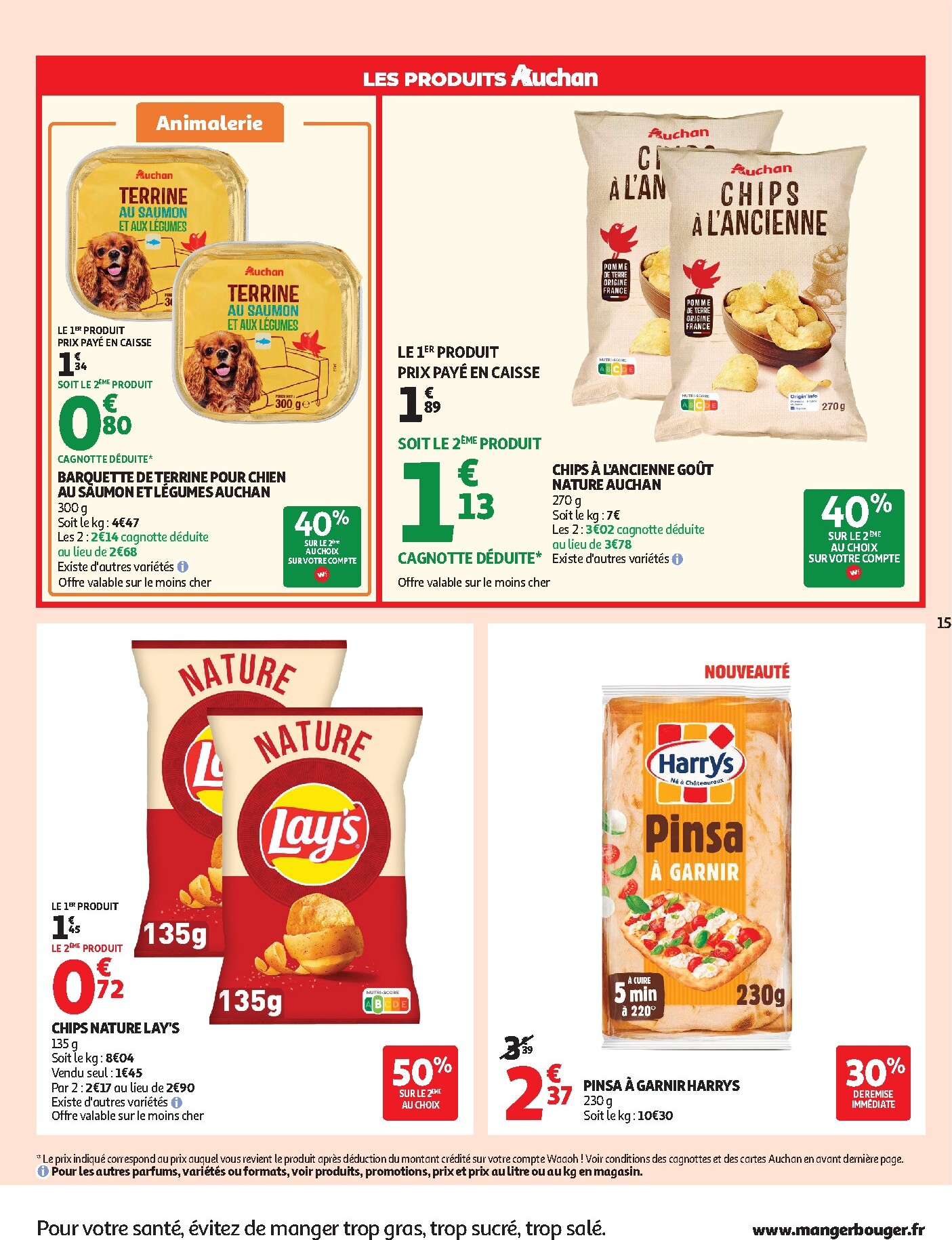 auchan - Auchan folder voor volgende week van dinsdag 11/08/2026 tot zaterdag 15/08/2026 - page: 15