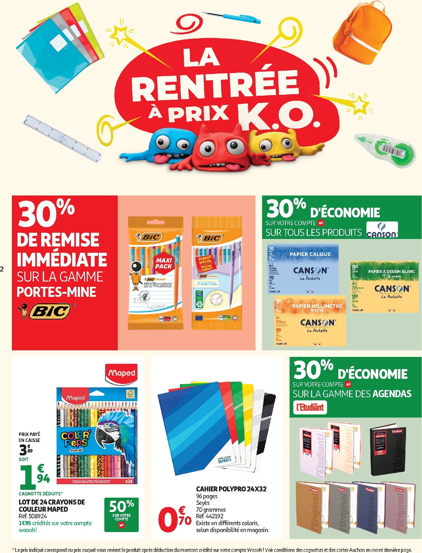 auchan - Auchan folder voor volgende week van dinsdag 11/08/2026 tot zaterdag 15/08/2026 - page: 2