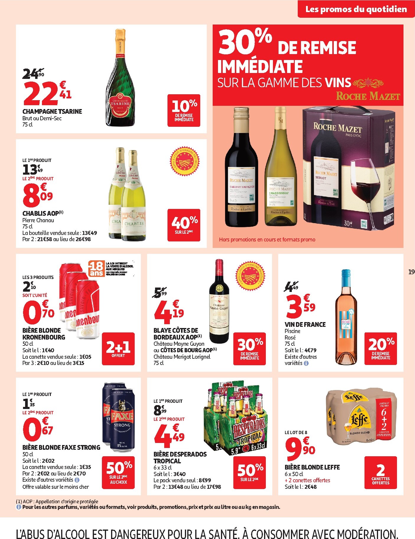 auchan - Auchan folder voor volgende week van dinsdag 11/08/2026 tot zaterdag 15/08/2026 - page: 19
