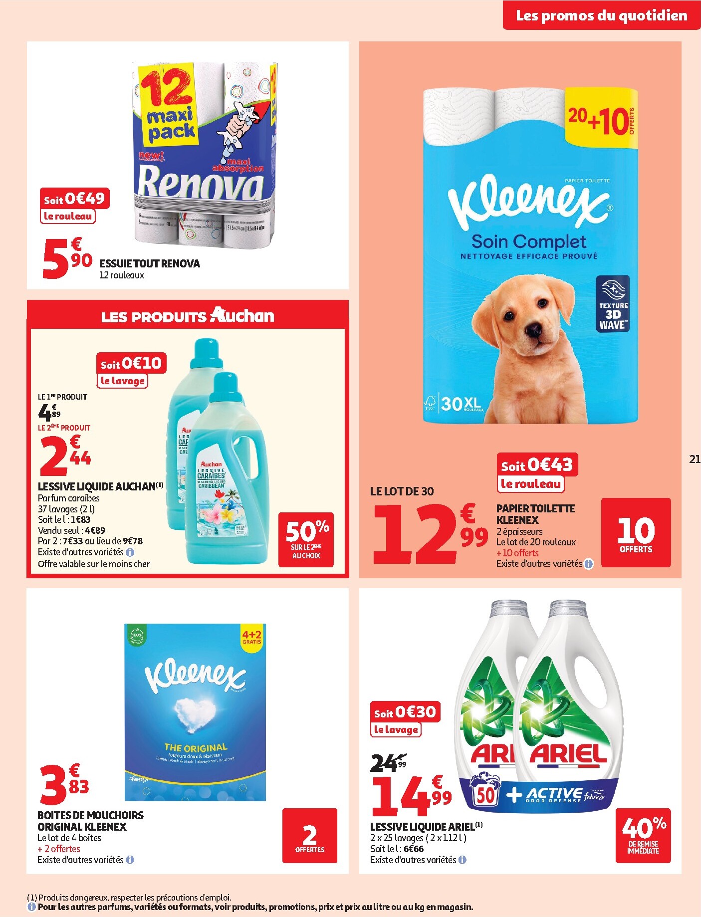auchan - Auchan folder voor volgende week van dinsdag 11/08/2026 tot zaterdag 15/08/2026 - page: 21