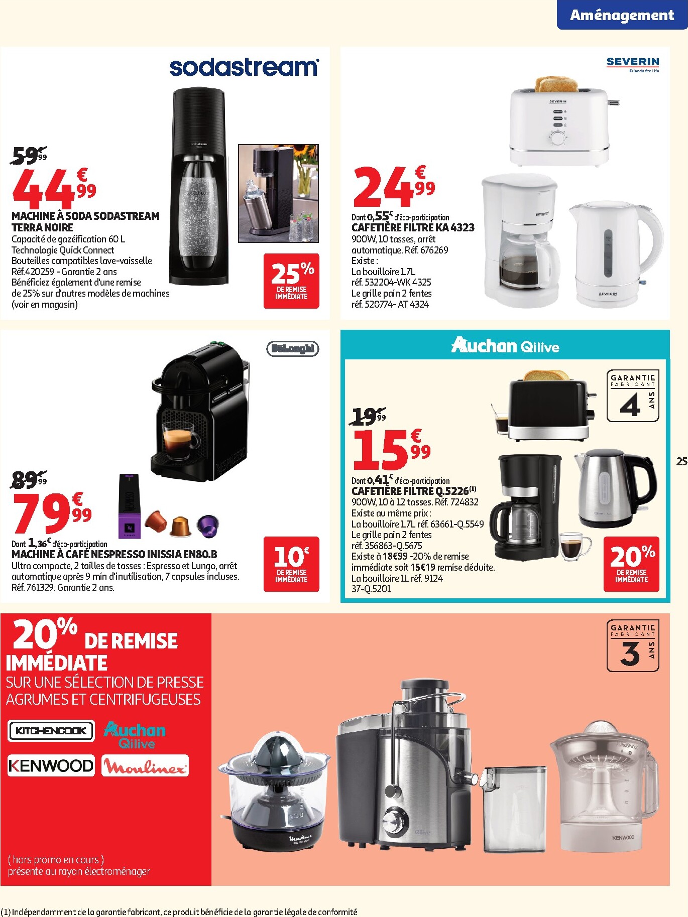 auchan - Auchan - Promos rentrée étudiants - Hypermarché folder voor volgende week van dinsdag 18/08/2026 tot zondag 06/09/2026 - page: 25