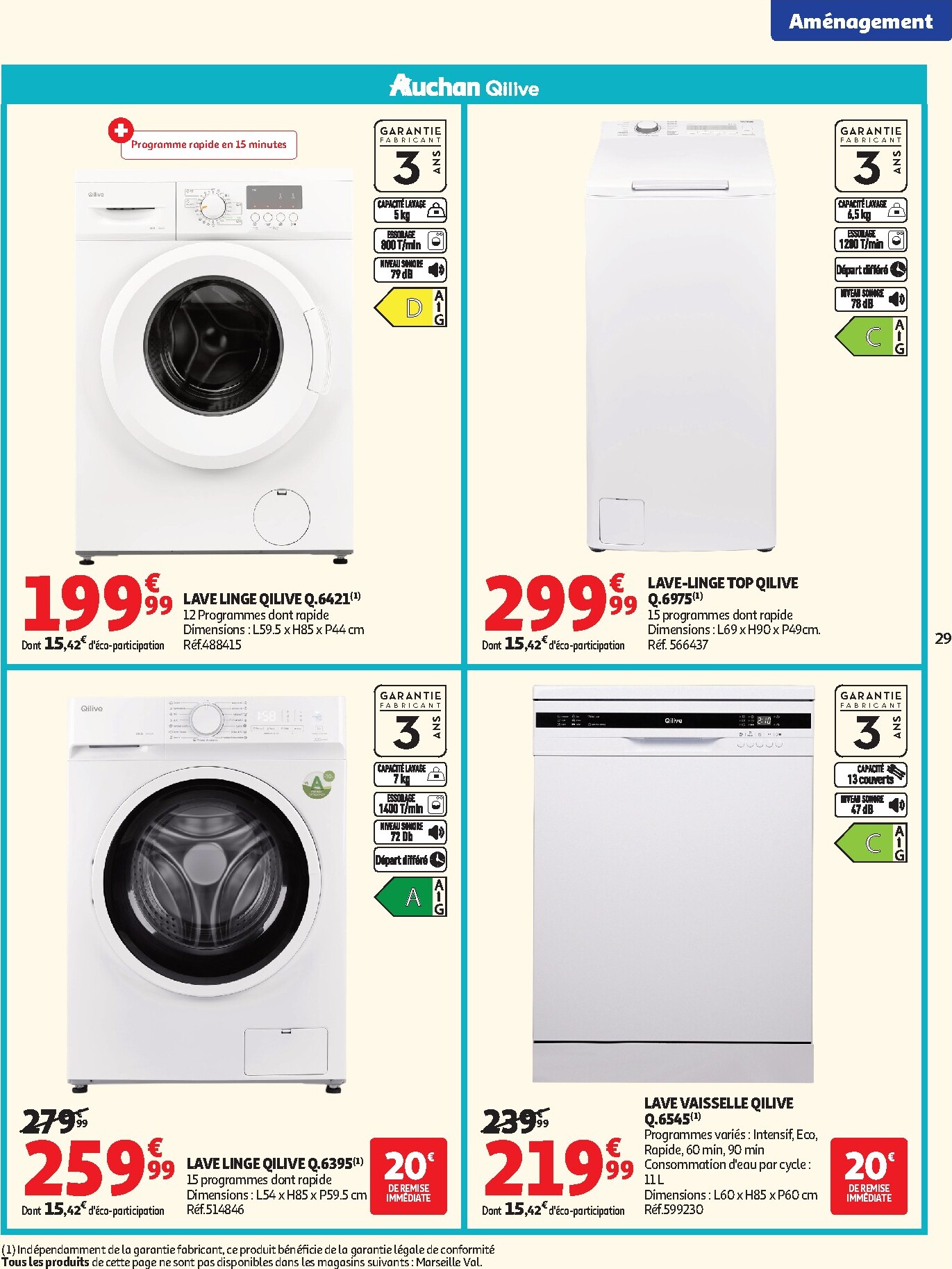 auchan - Auchan - Promos rentrée étudiants - Hypermarché folder voor volgende week van dinsdag 18/08/2026 tot zondag 06/09/2026 - page: 29