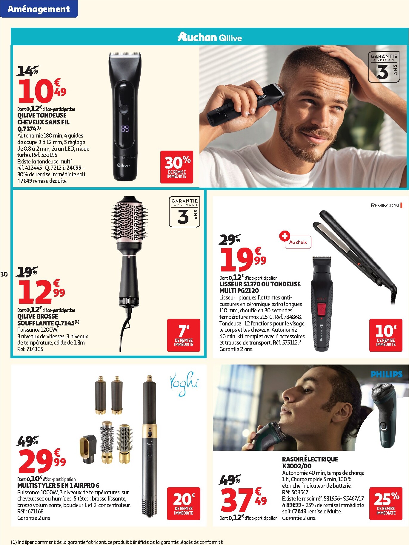 auchan - Auchan - Promos rentrée étudiants - Hypermarché folder voor volgende week van dinsdag 18/08/2026 tot zondag 06/09/2026 - page: 30