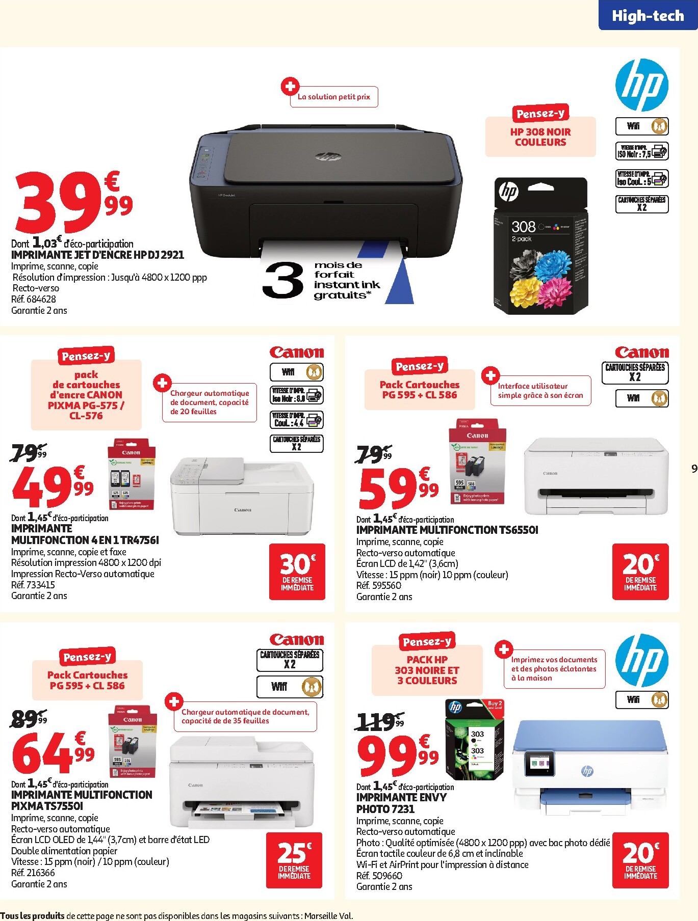 auchan - Auchan - Promos rentrée étudiants - Hypermarché folder voor volgende week van dinsdag 18/08/2026 tot zondag 06/09/2026 - page: 9