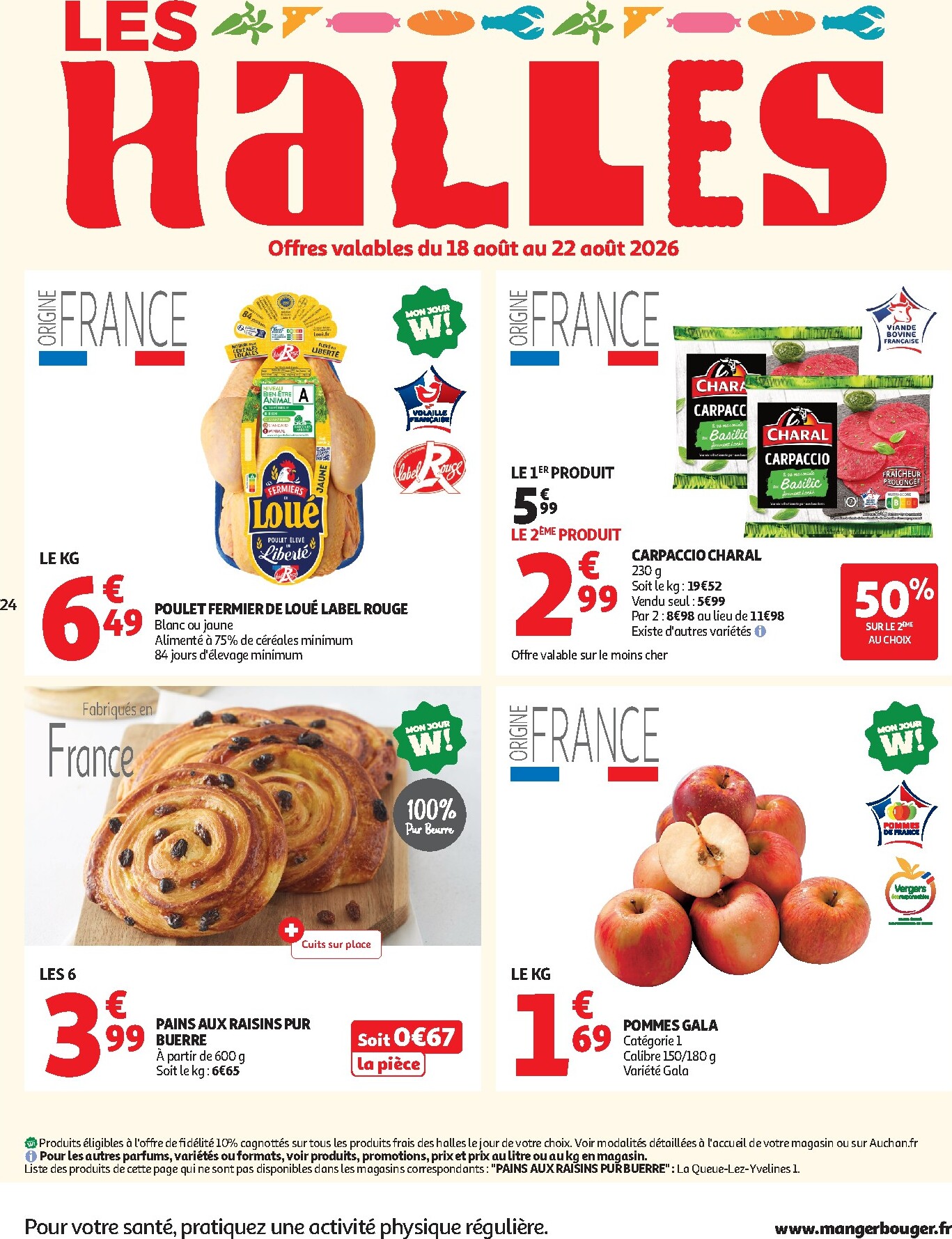 auchan - Auchan Supermarché folder voor volgende week van dinsdag 18/08/2026 tot zaterdag 29/08/2026 - page: 24