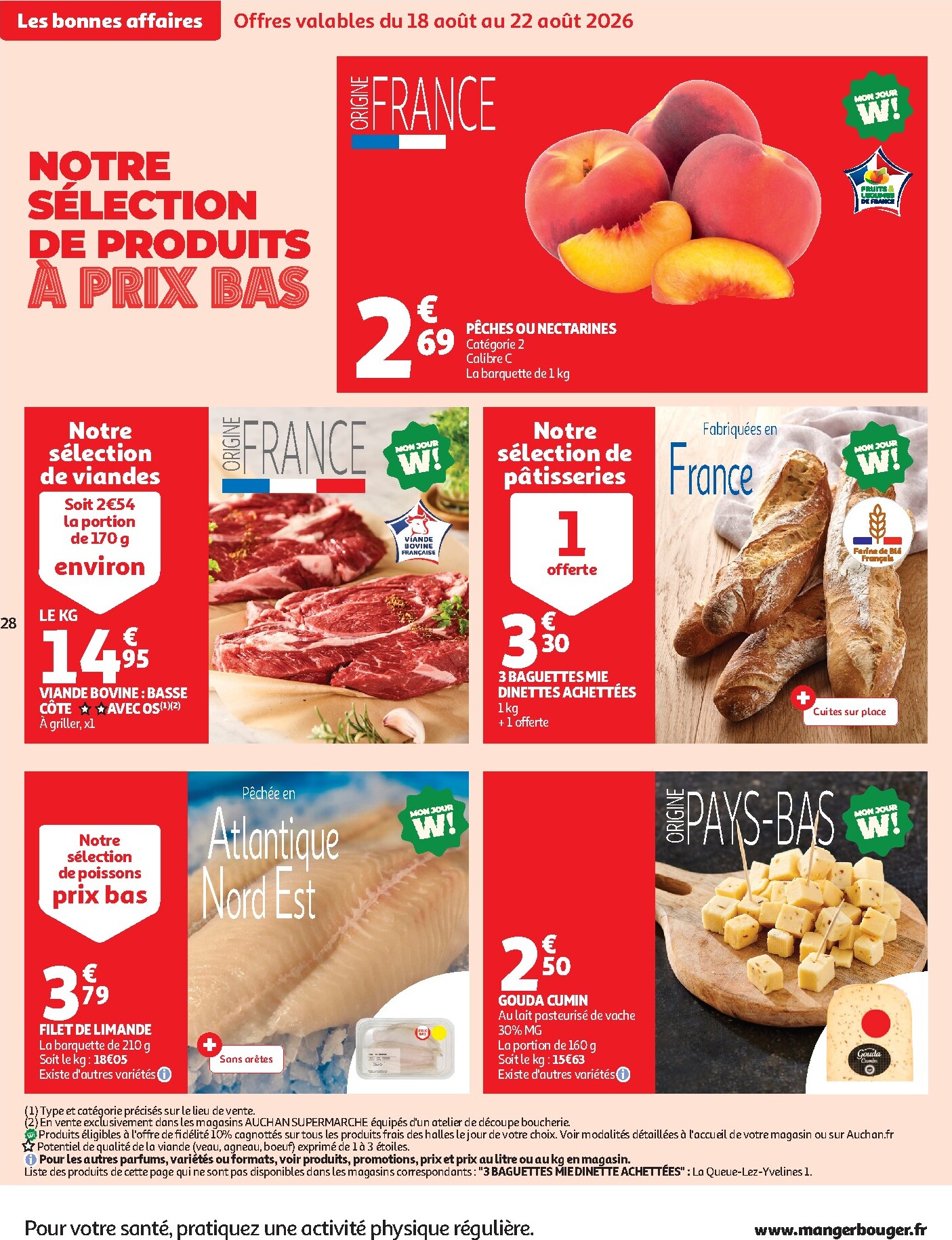 auchan - Auchan Supermarché folder voor volgende week van dinsdag 18/08/2026 tot zaterdag 29/08/2026 - page: 28