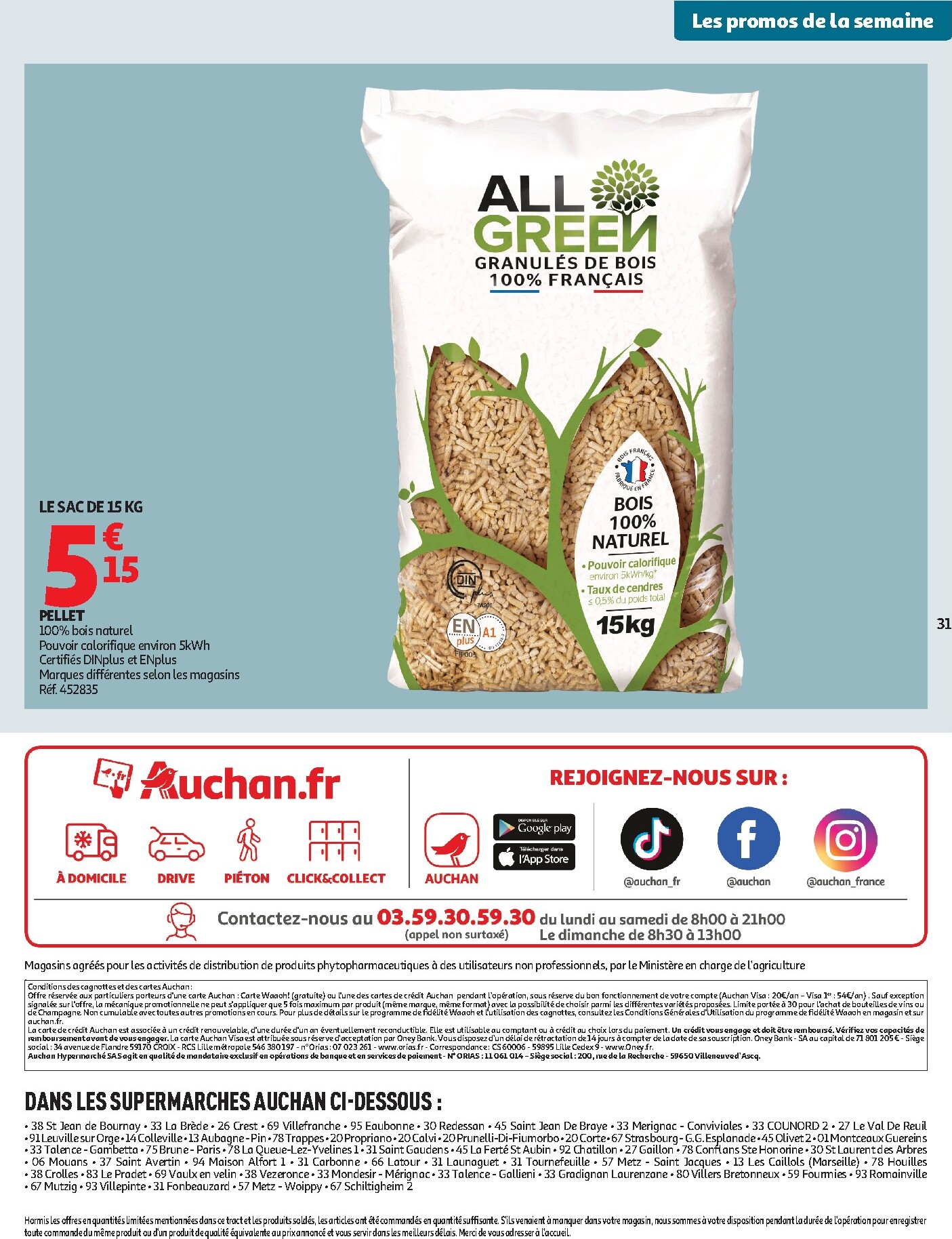 auchan - Auchan Supermarché folder voor volgende week van dinsdag 18/08/2026 tot zaterdag 29/08/2026 - page: 31