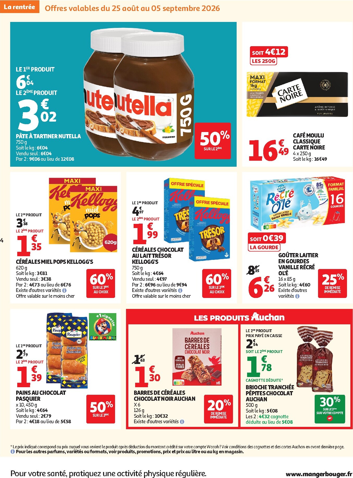 auchan - Auchan - Supermarché folder voor volgende week van dinsdag 25/08/2026 tot zaterdag 29/08/2026 - page: 4