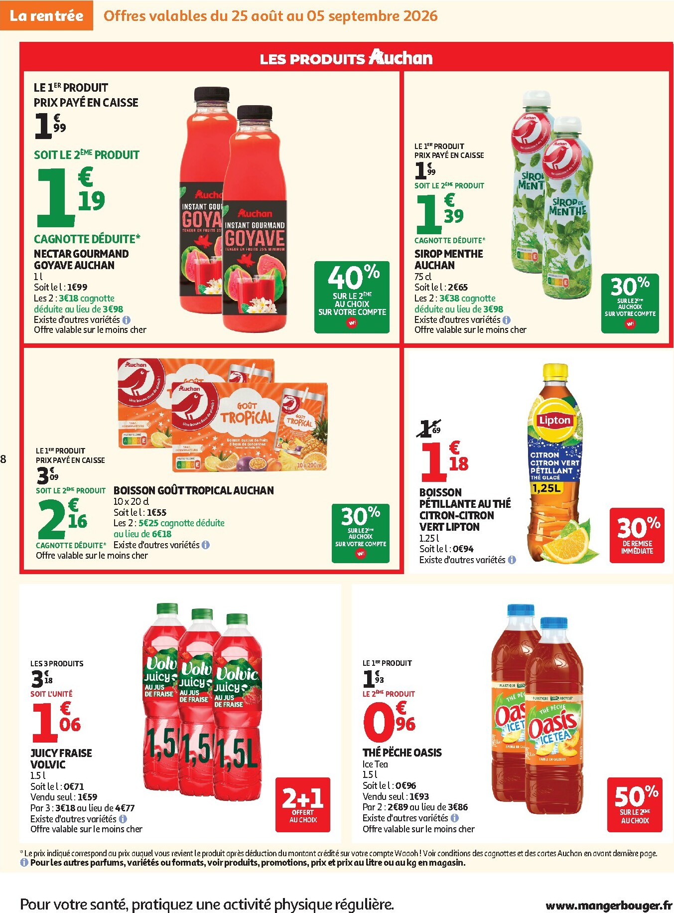 auchan - Auchan - Supermarché folder voor volgende week van dinsdag 25/08/2026 tot zaterdag 29/08/2026 - page: 8