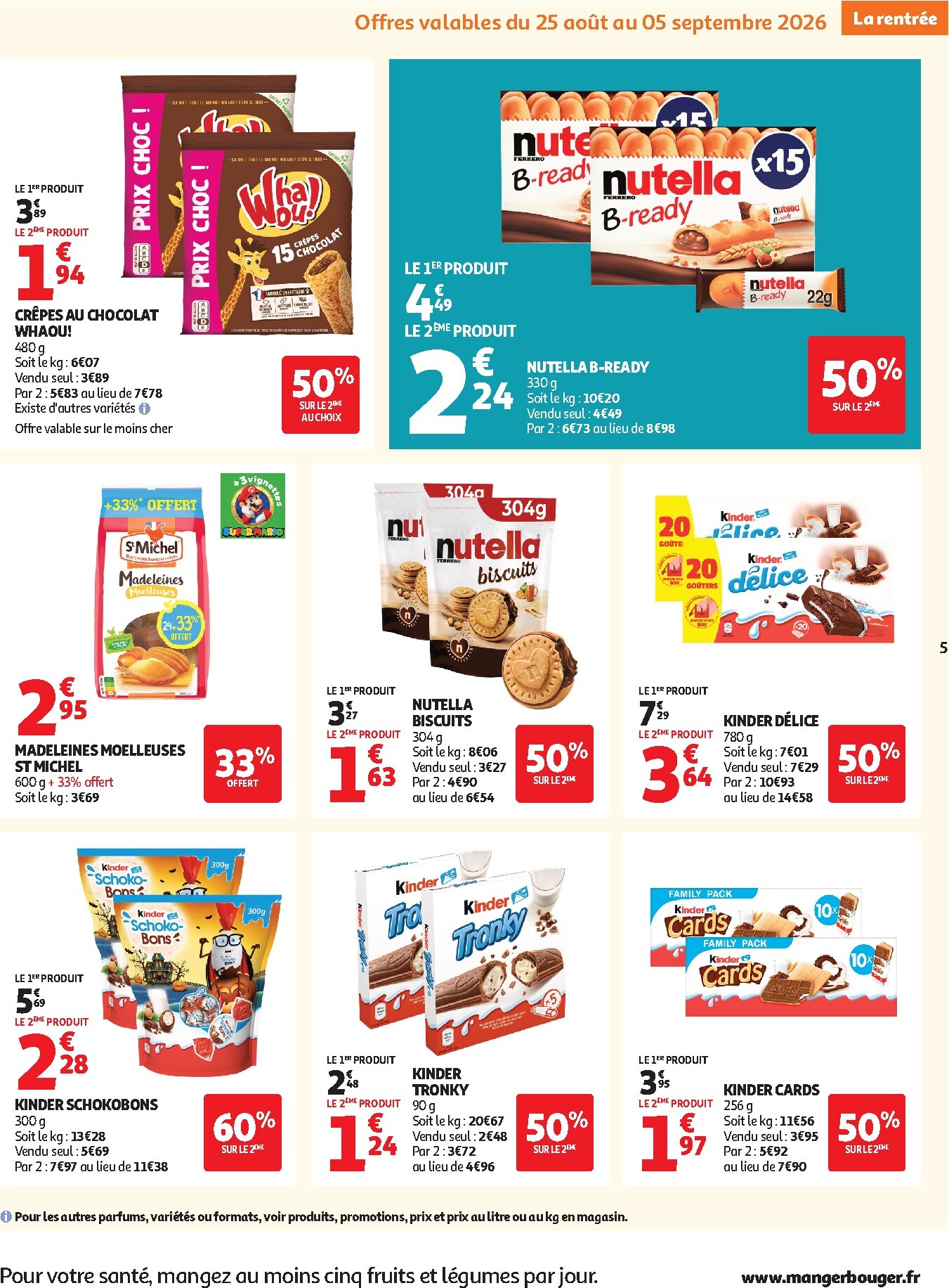 auchan - Auchan - Supermarché folder voor volgende week van dinsdag 25/08/2026 tot zaterdag 29/08/2026 - page: 5