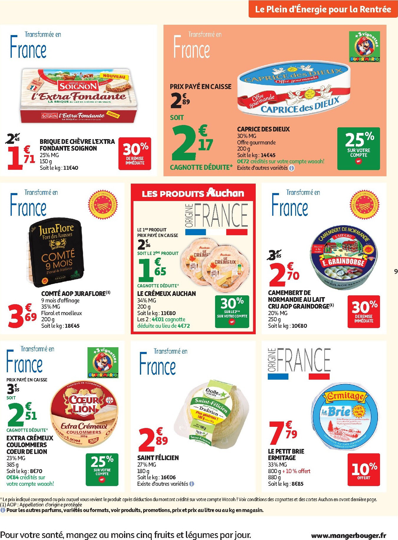 auchan - Auchan folder voor volgende week van dinsdag 08/09/2026 tot zondag 20/09/2026 - page: 9