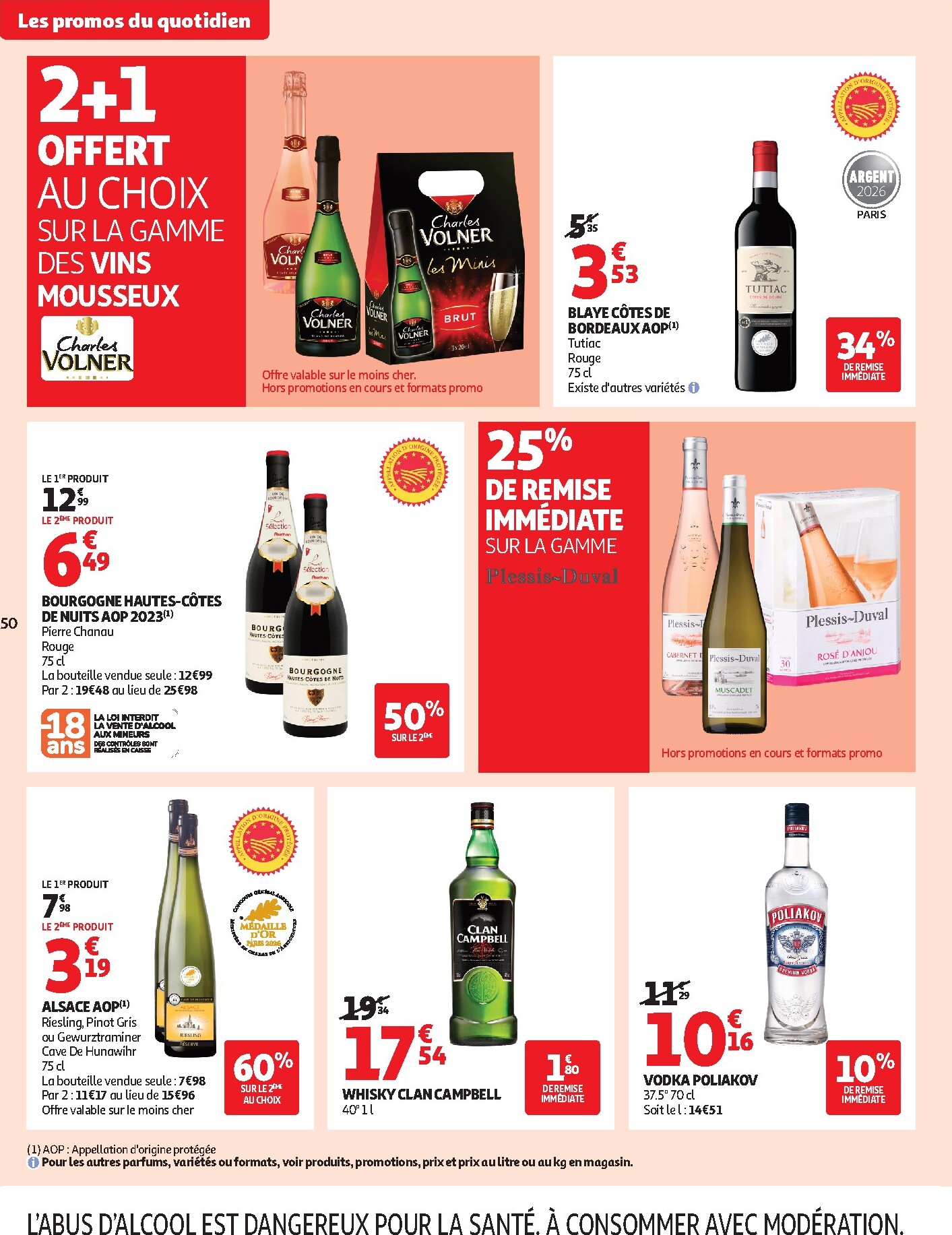 auchan - Auchan folder voor volgende week van dinsdag 08/09/2026 tot zondag 20/09/2026 - page: 50