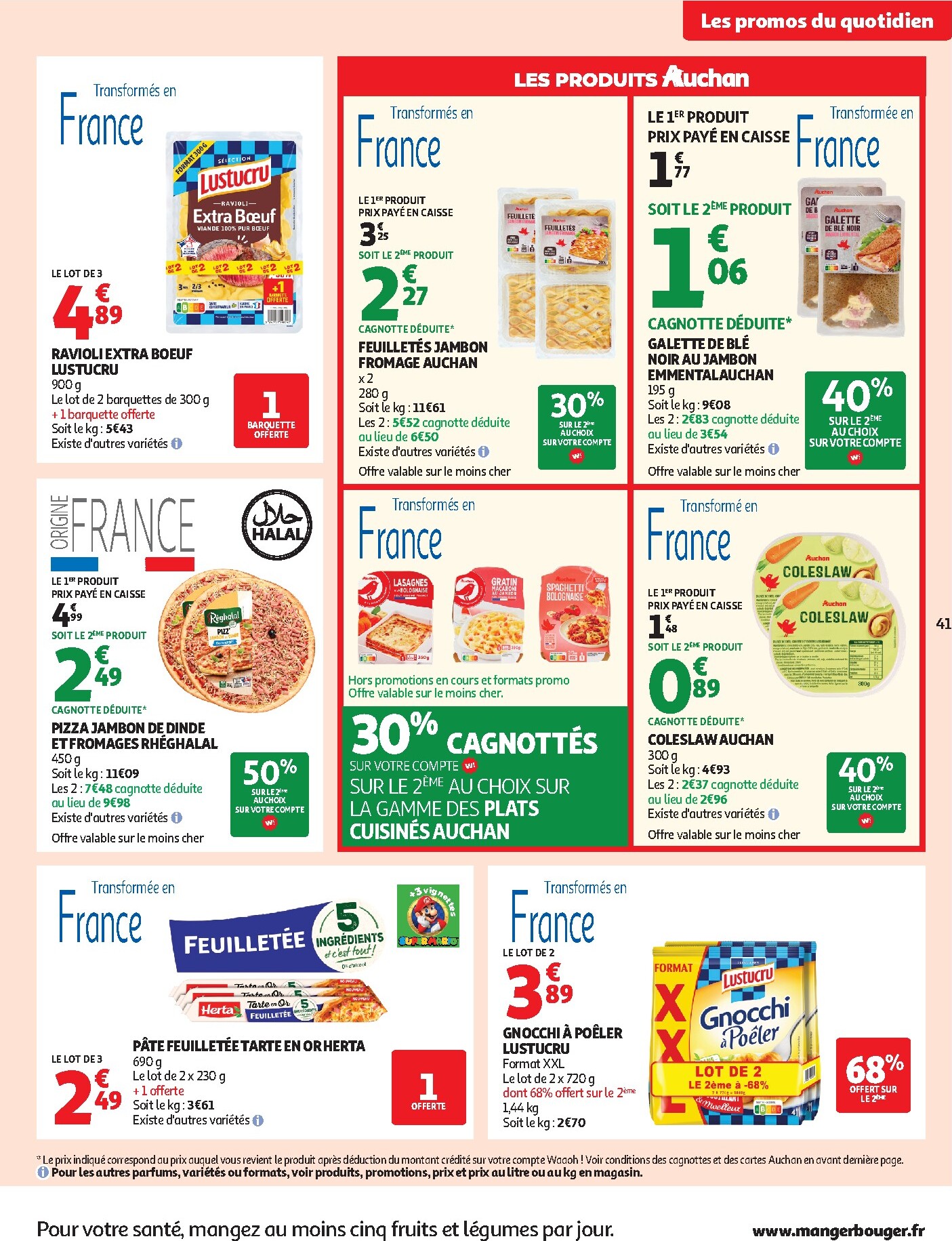 auchan - Auchan folder voor volgende week van dinsdag 08/09/2026 tot zondag 20/09/2026 - page: 41