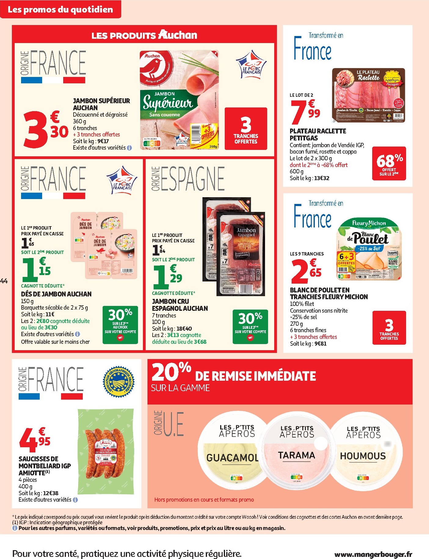 auchan - Auchan folder voor volgende week van dinsdag 08/09/2026 tot zondag 20/09/2026 - page: 44