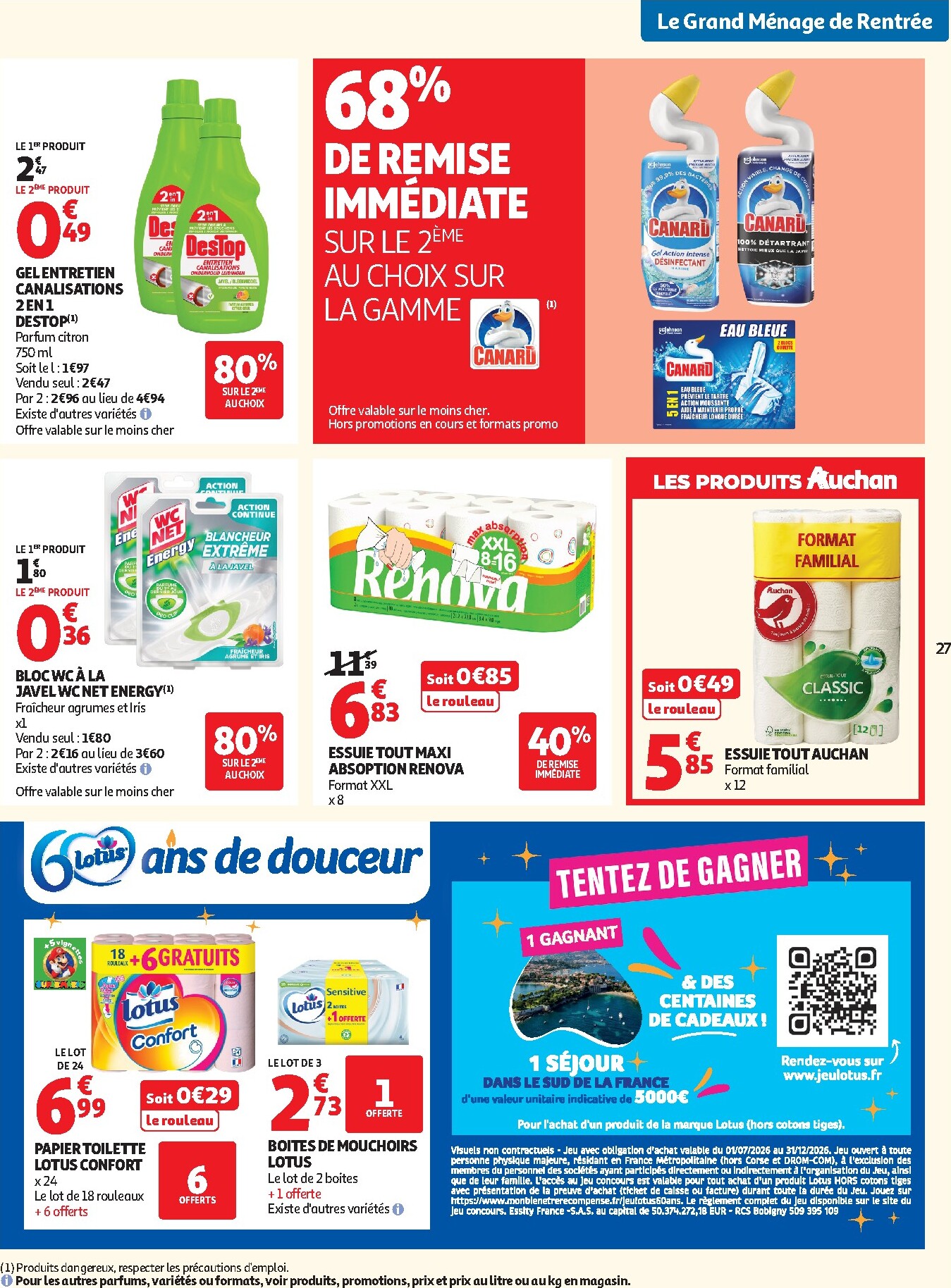 auchan - Auchan folder voor volgende week van dinsdag 08/09/2026 tot zondag 20/09/2026 - page: 27