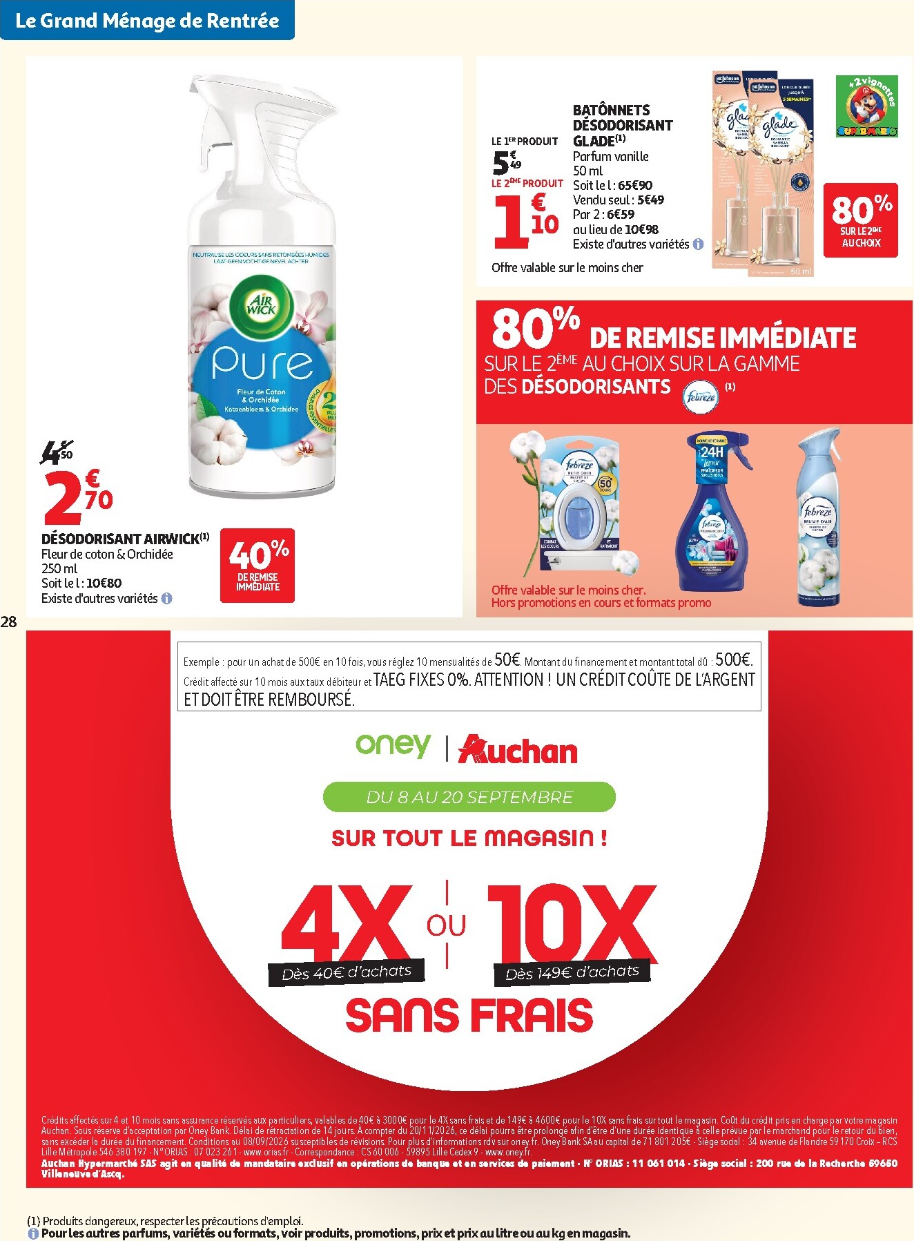 auchan - Auchan folder voor volgende week van dinsdag 08/09/2026 tot zondag 20/09/2026 - page: 28