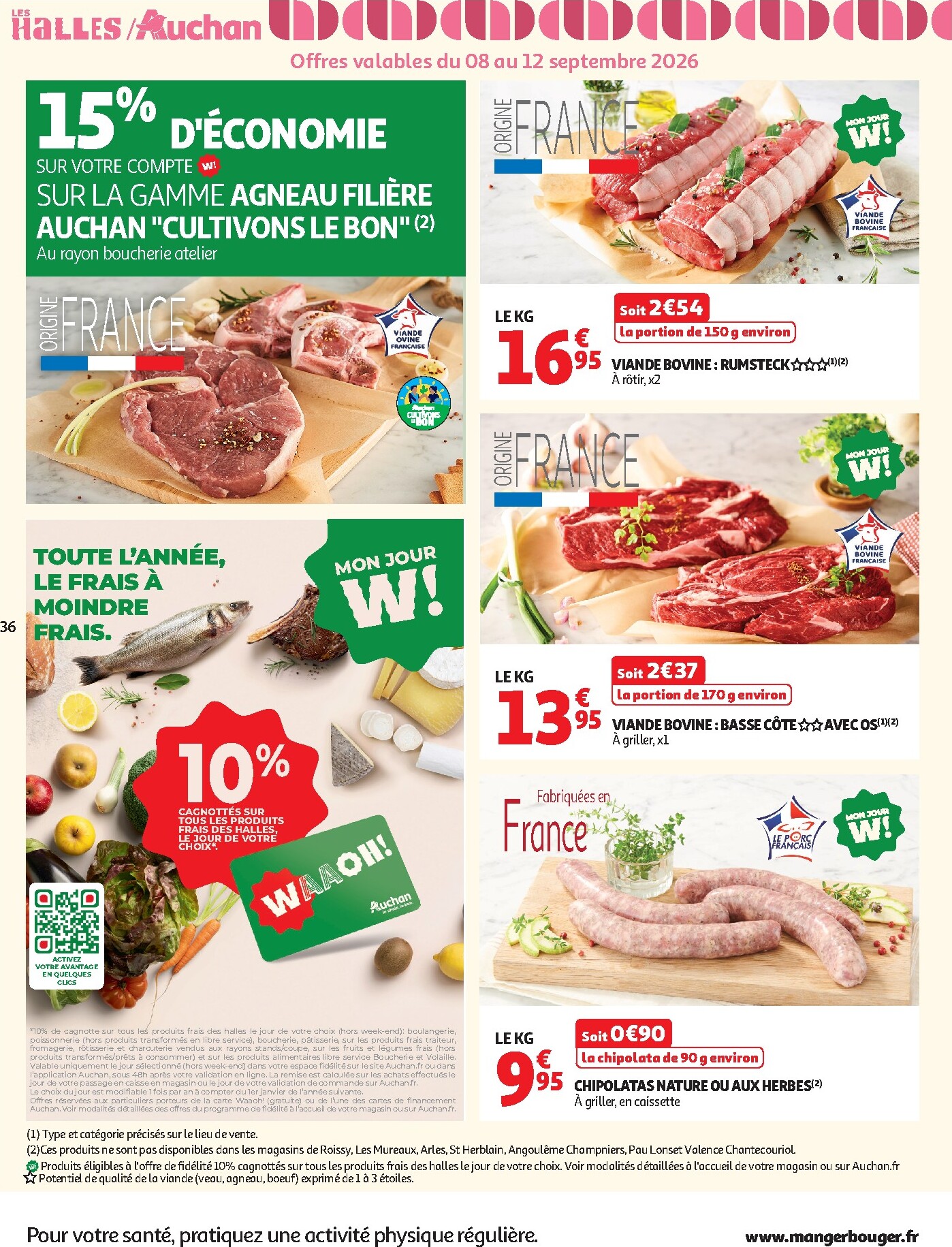 auchan - Auchan folder voor volgende week van dinsdag 08/09/2026 tot zondag 20/09/2026 - page: 36