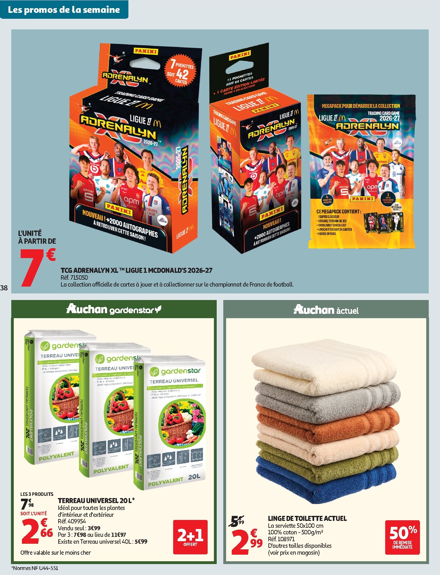 auchan - Auchan - Supermarché folder voor volgende week van dinsdag 15/09/2026 tot zaterdag 26/09/2026 - page: 38