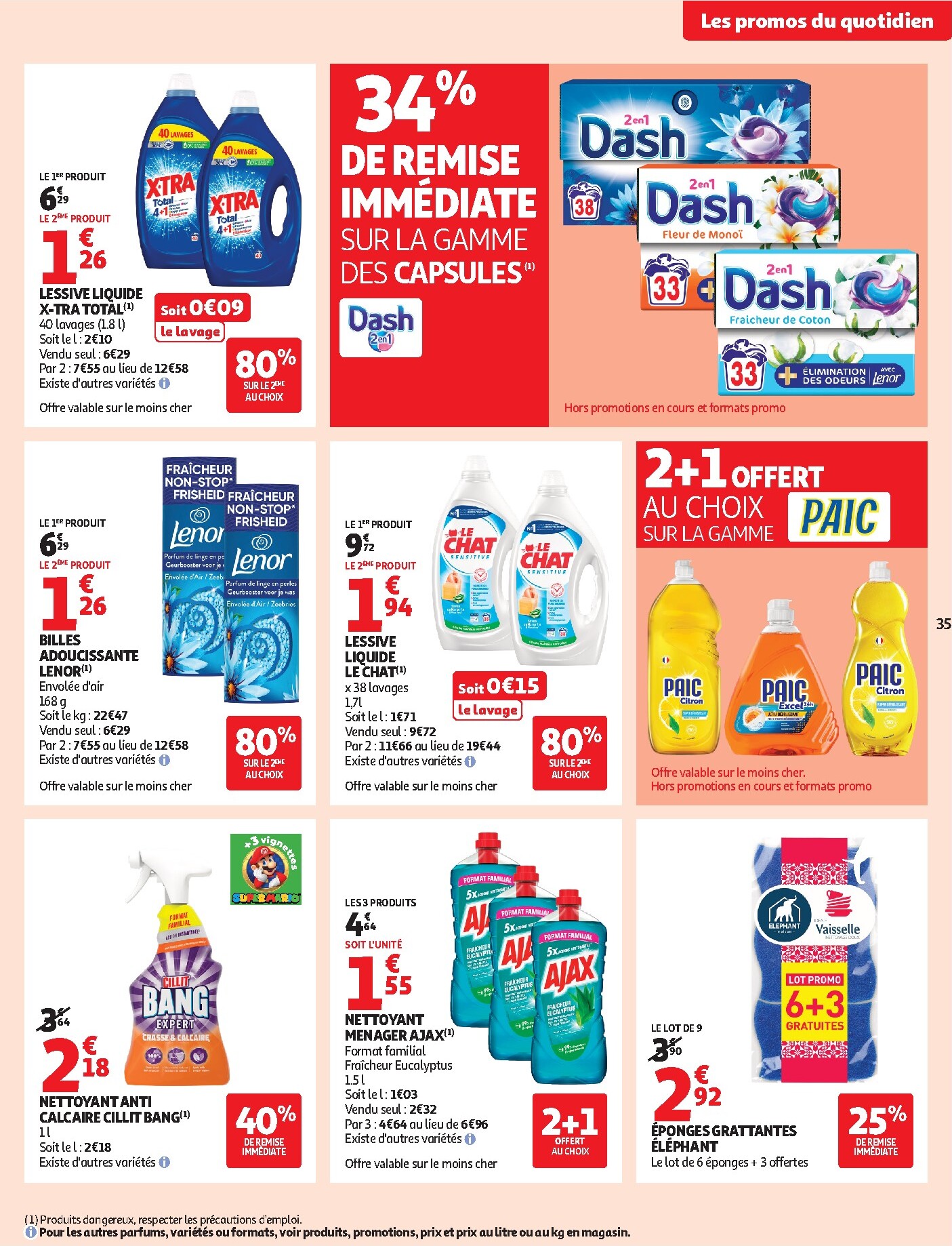 auchan - Auchan - Supermarché folder voor volgende week van dinsdag 15/09/2026 tot zaterdag 26/09/2026 - page: 35