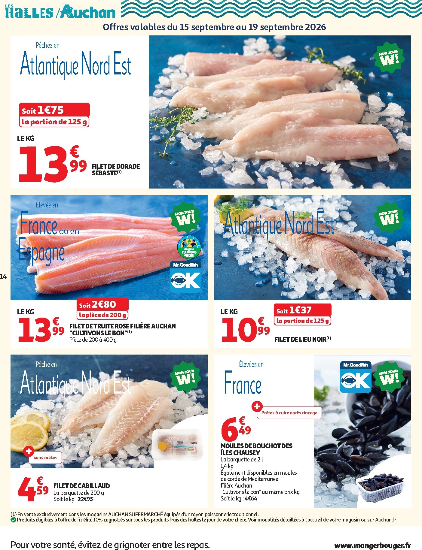 auchan - Auchan - Supermarché folder voor volgende week van dinsdag 15/09/2026 tot zaterdag 26/09/2026 - page: 14