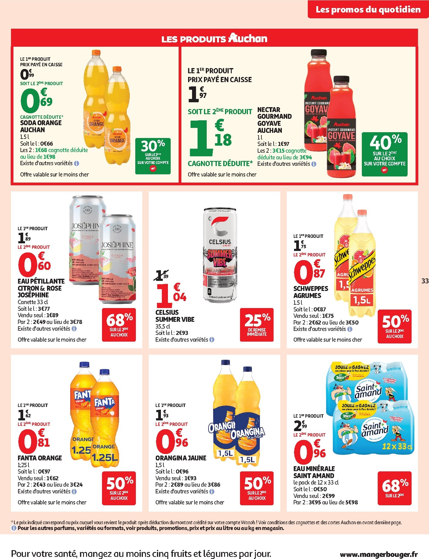 auchan - Auchan - Supermarché folder voor volgende week van dinsdag 15/09/2026 tot zaterdag 26/09/2026 - page: 33