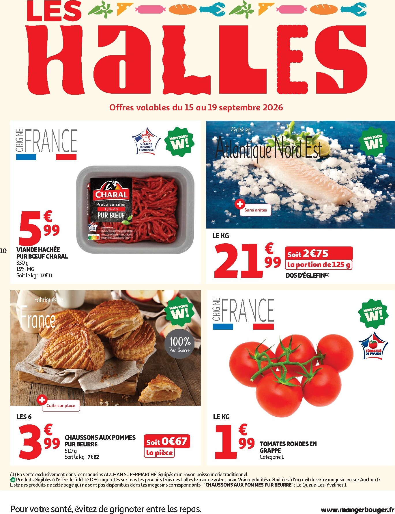 auchan - Auchan - Supermarché folder voor volgende week van dinsdag 15/09/2026 tot zaterdag 26/09/2026 - page: 10