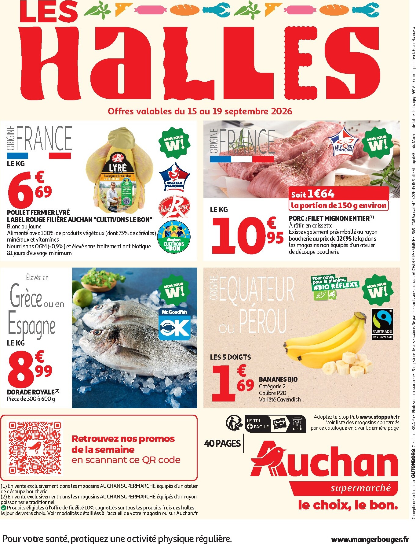 auchan - Auchan - Supermarché folder voor volgende week van dinsdag 15/09/2026 tot zaterdag 26/09/2026 - page: 40
