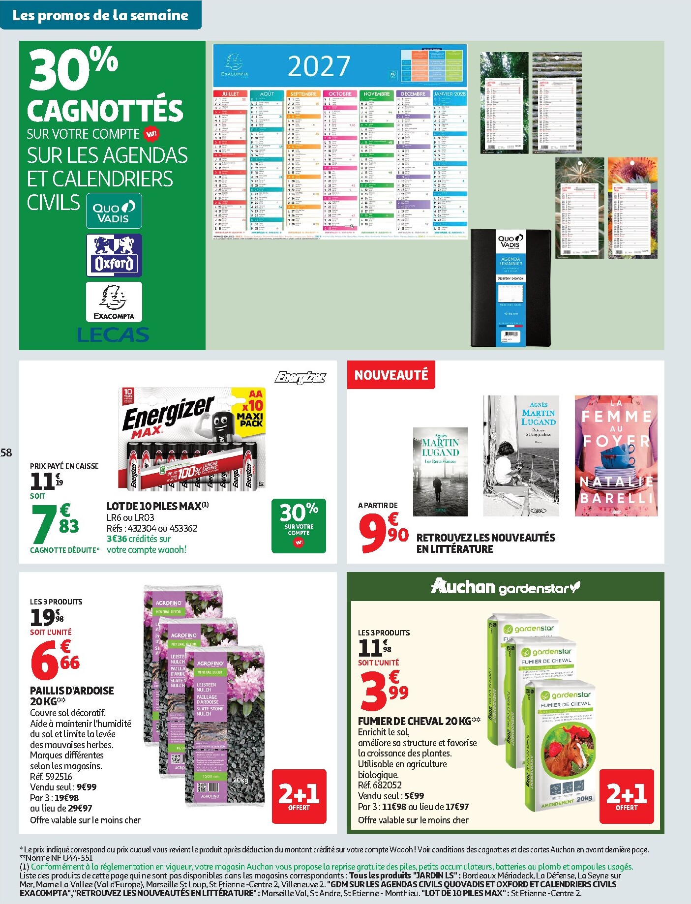 auchan - Auchan folder voor volgende week van dinsdag 22/09/2026 tot zondag 04/10/2026 - page: 58