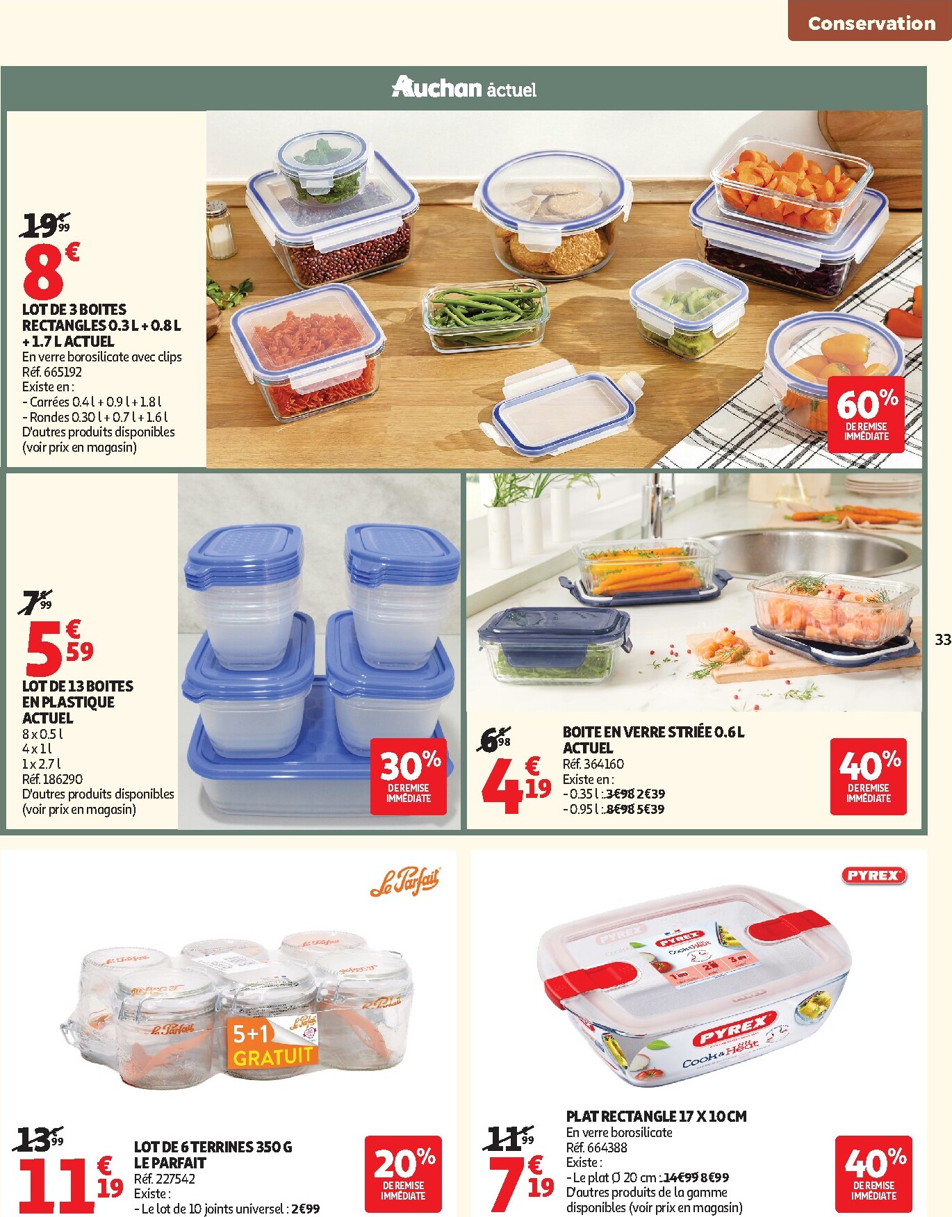 auchan - Auchan - Cuisine gourmande hypers folder voor volgende week van dinsdag 22/09/2026 tot zondag 04/10/2026 - page: 33