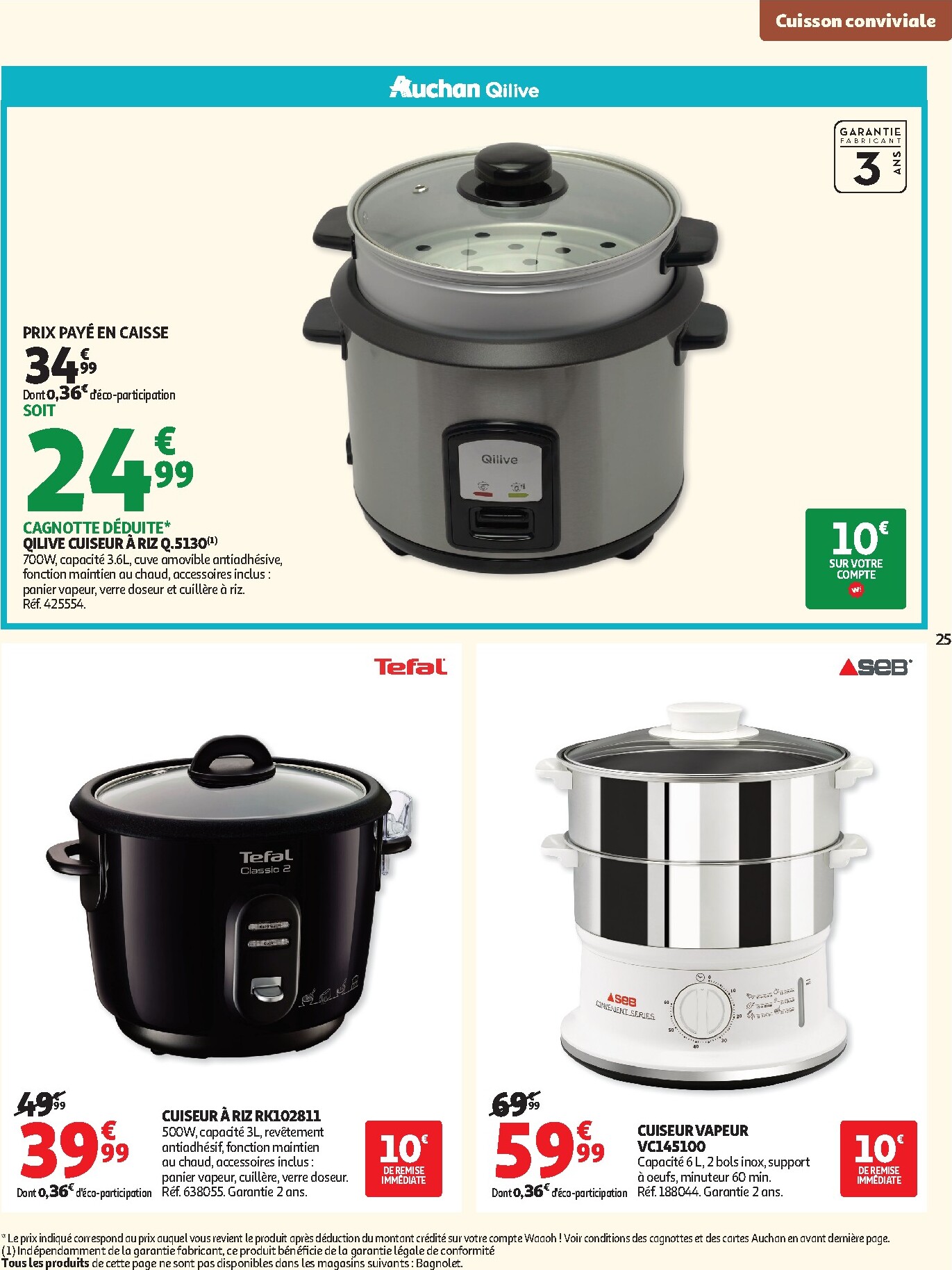 auchan - Auchan - Cuisine gourmande hypers folder voor volgende week van dinsdag 22/09/2026 tot zondag 04/10/2026 - page: 25