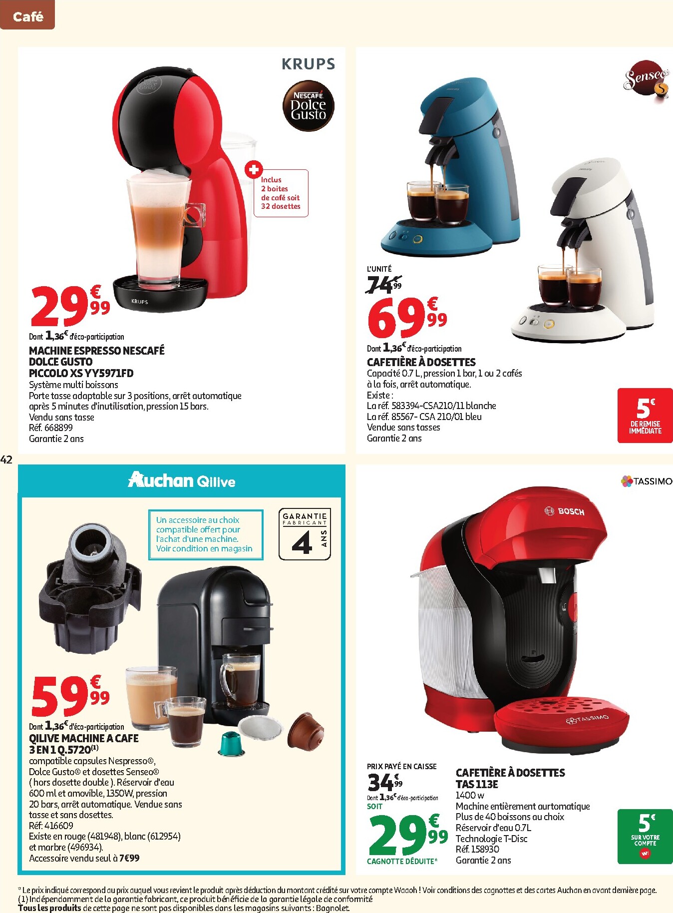 auchan - Auchan - Cuisine gourmande hypers folder voor volgende week van dinsdag 22/09/2026 tot zondag 04/10/2026 - page: 42