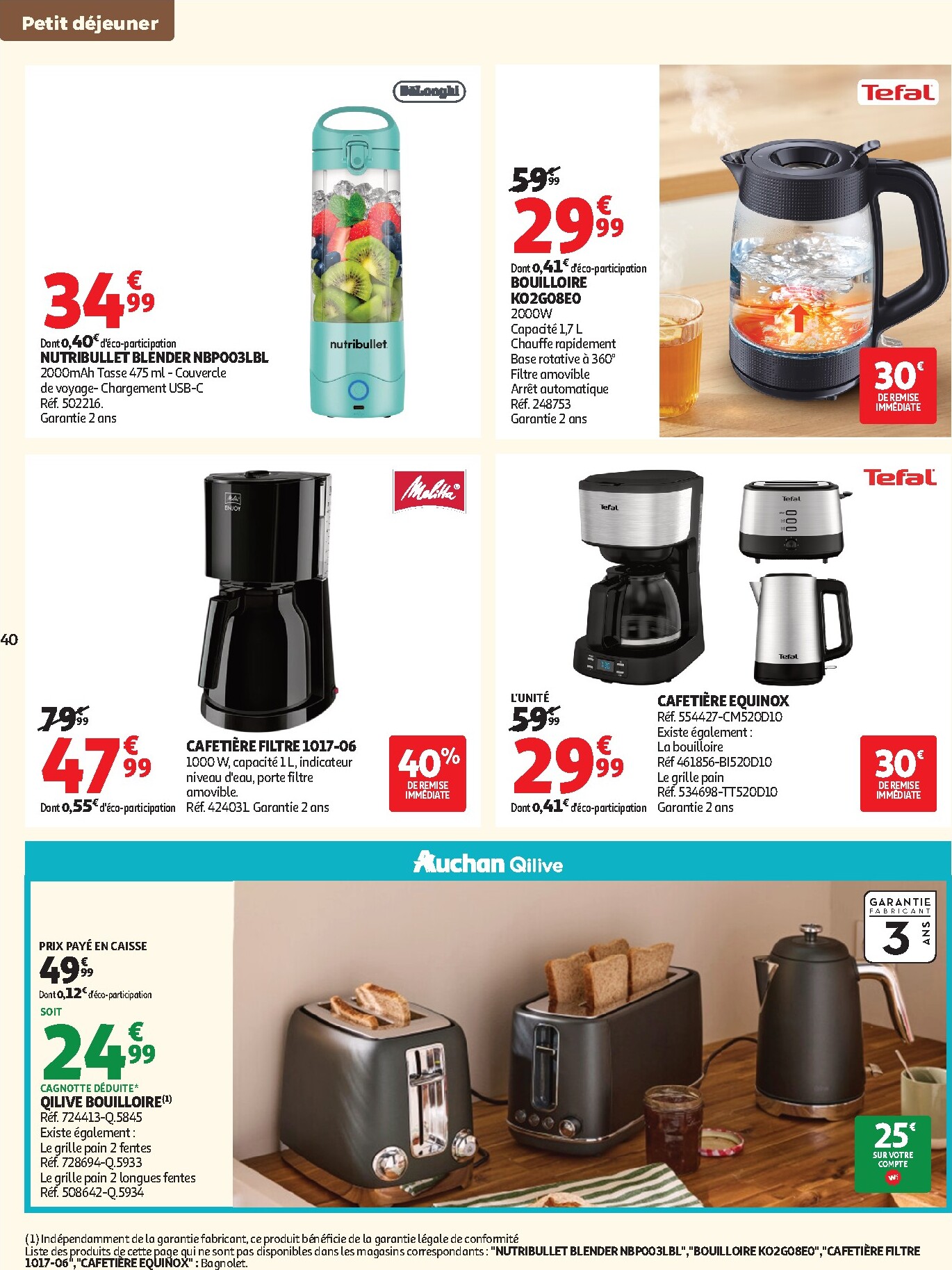 auchan - Auchan - Cuisine gourmande hypers folder voor volgende week van dinsdag 22/09/2026 tot zondag 04/10/2026 - page: 40