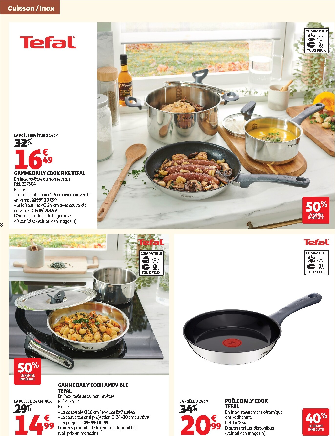 auchan - Auchan - Cuisine gourmande hypers folder voor volgende week van dinsdag 22/09/2026 tot zondag 04/10/2026 - page: 8