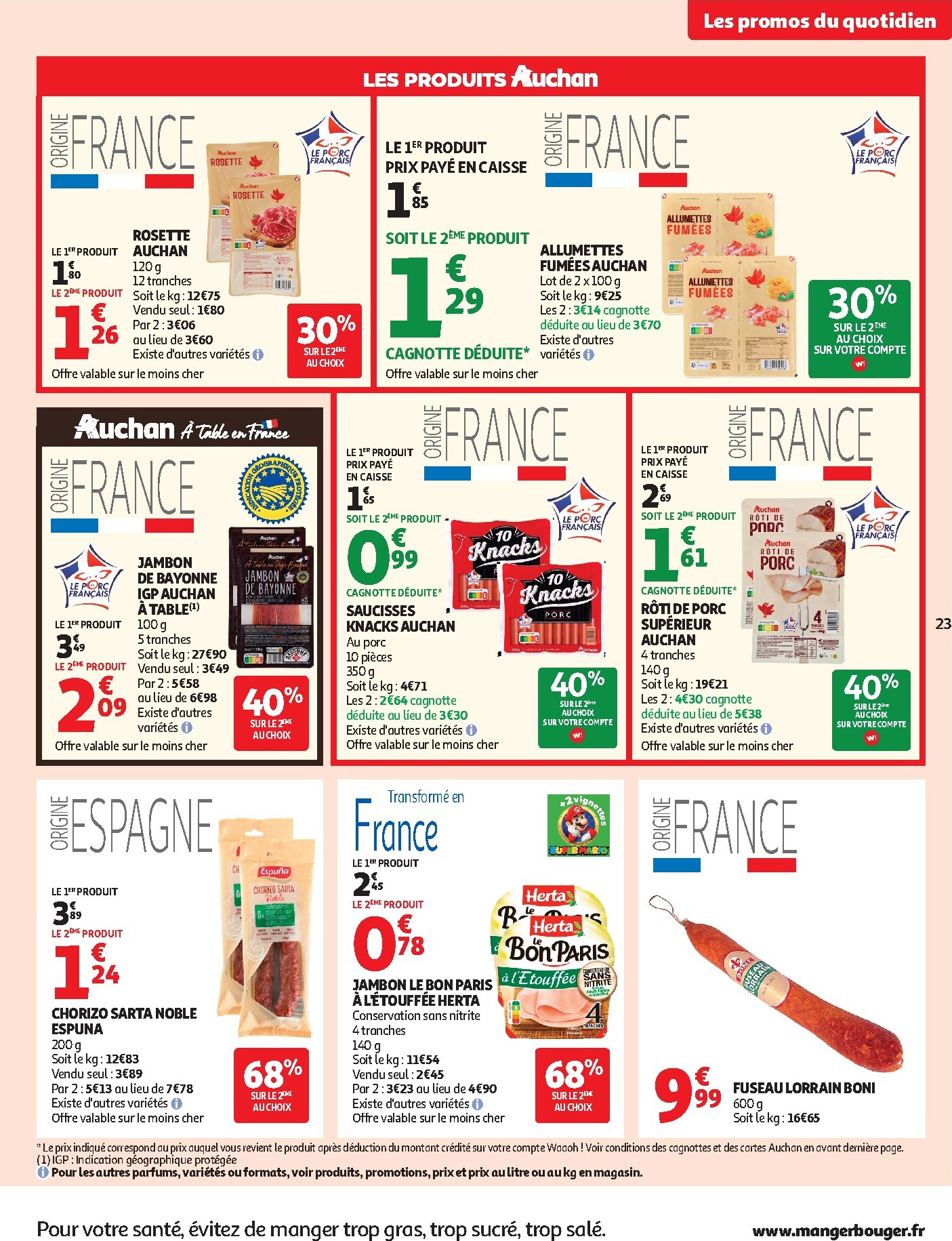 auchan - Toekomstige Auchan folder geldig van dinsdag 22/09/2026 tot zondag 04/10/2026 - page: 23