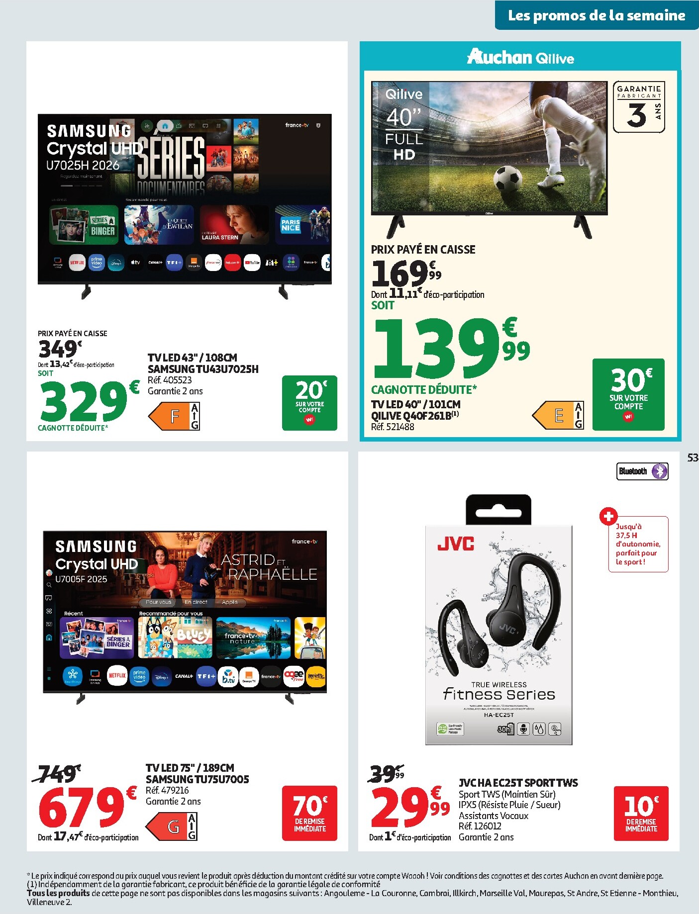 auchan - Toekomstige Auchan folder geldig van dinsdag 22/09/2026 tot zondag 04/10/2026 - page: 53