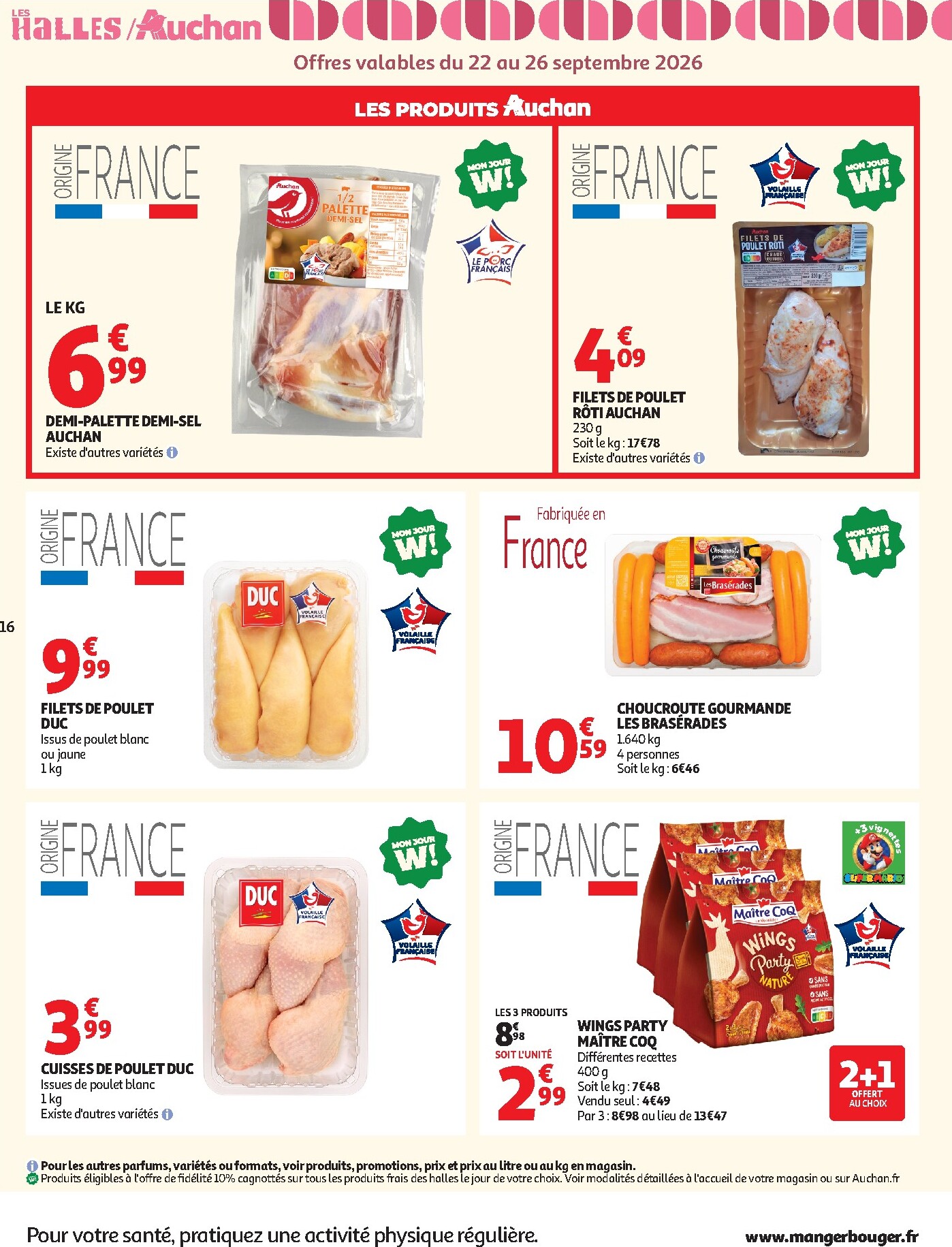 auchan - Toekomstige Auchan folder geldig van dinsdag 22/09/2026 tot zondag 04/10/2026 - page: 16