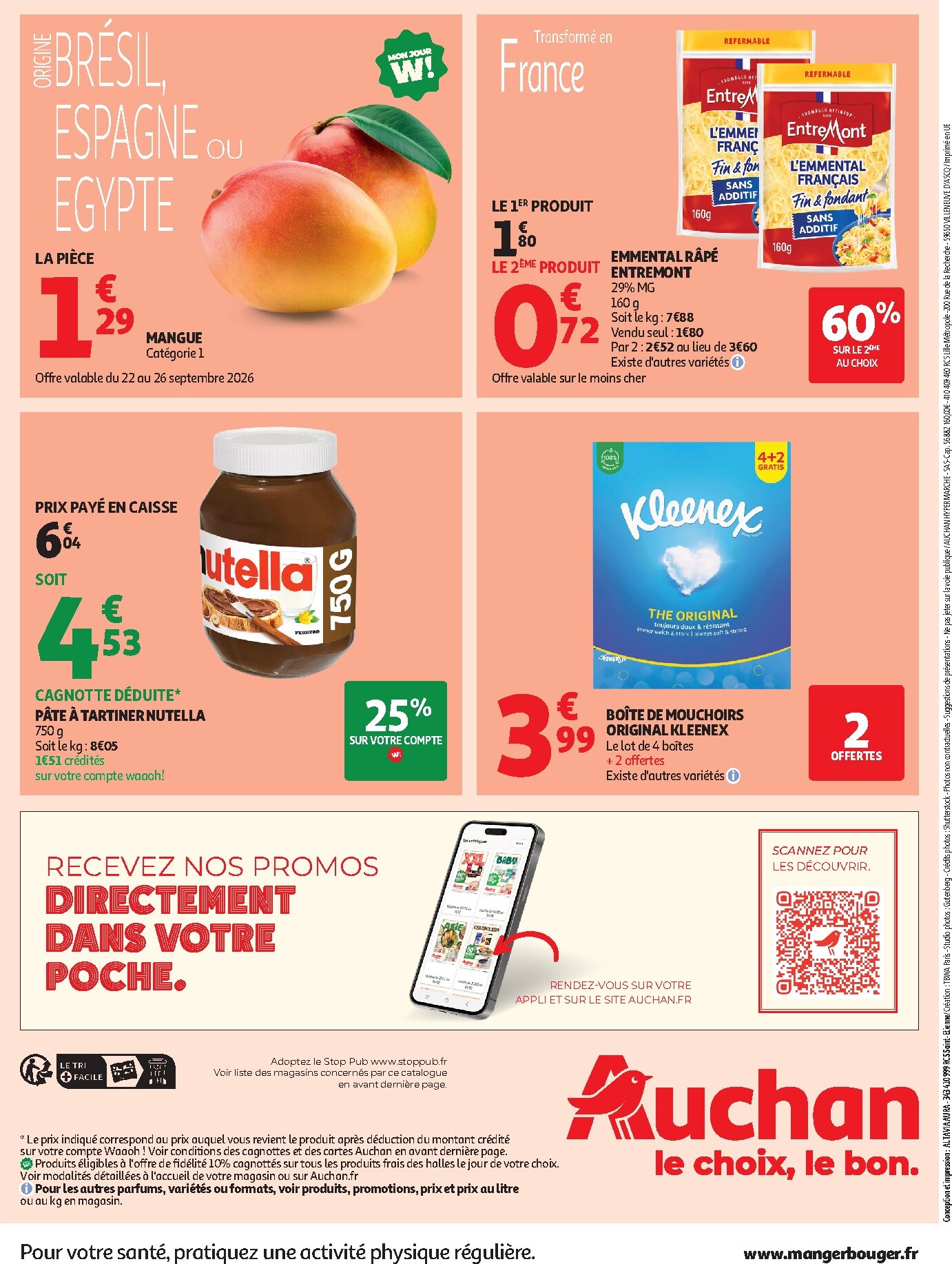 auchan - Toekomstige Auchan folder geldig van dinsdag 22/09/2026 tot zondag 04/10/2026 - page: 60