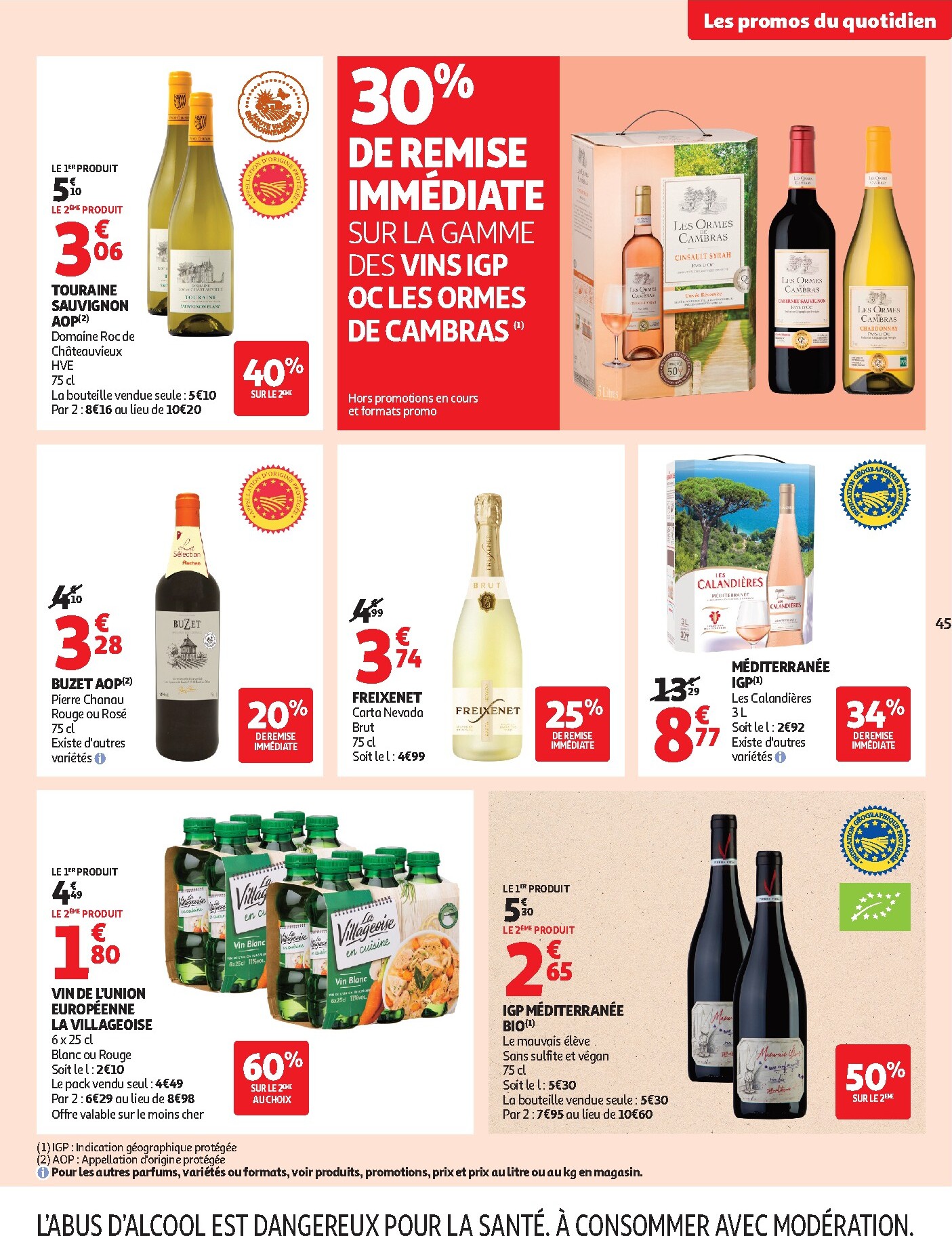 auchan - Toekomstige Auchan folder geldig van dinsdag 22/09/2026 tot zondag 04/10/2026 - page: 45