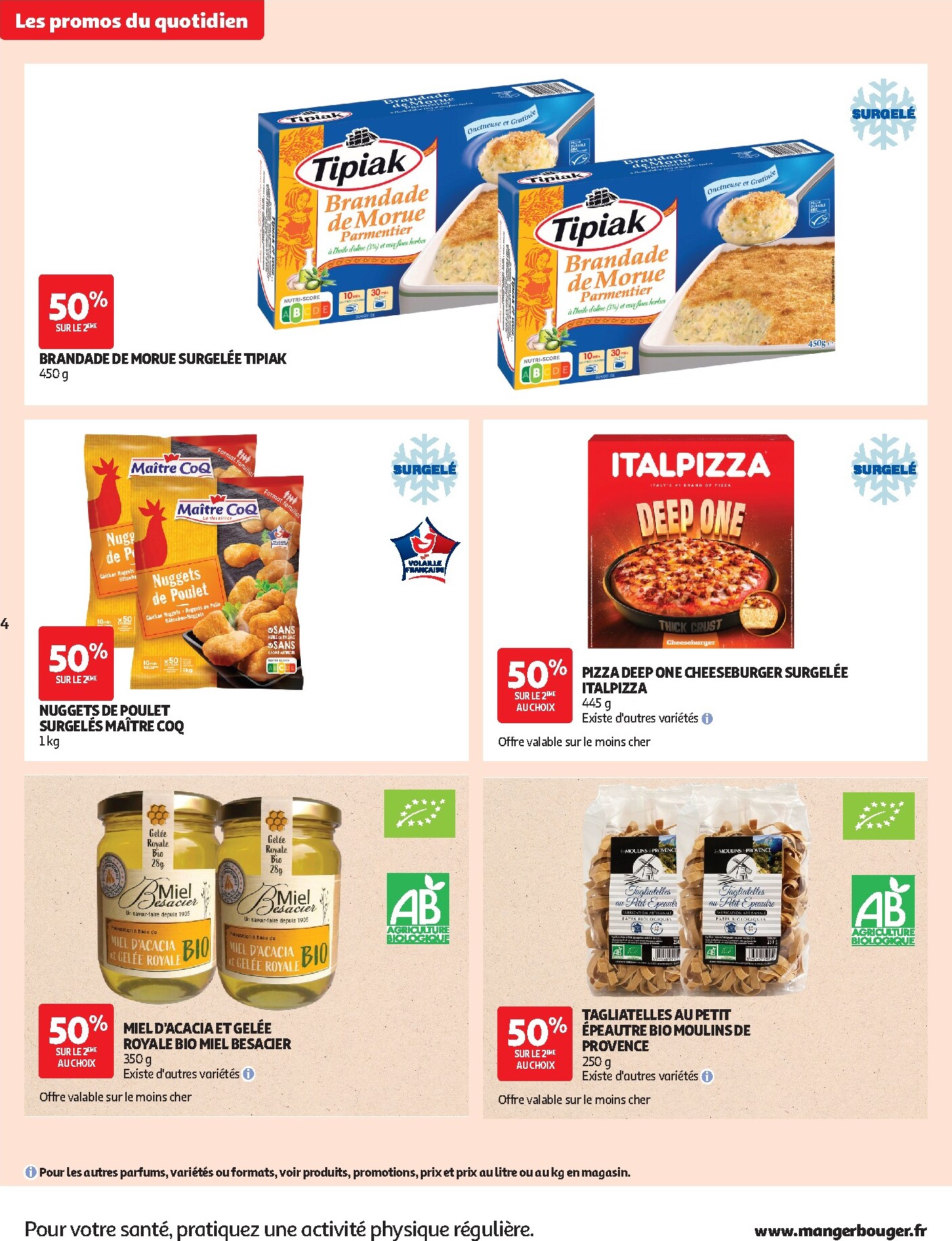 auchan - Auchan - Les promos du moment - Hypermarché folder voor volgende week van dinsdag 29/09/2026 tot zondag 11/10/2026 - page: 4