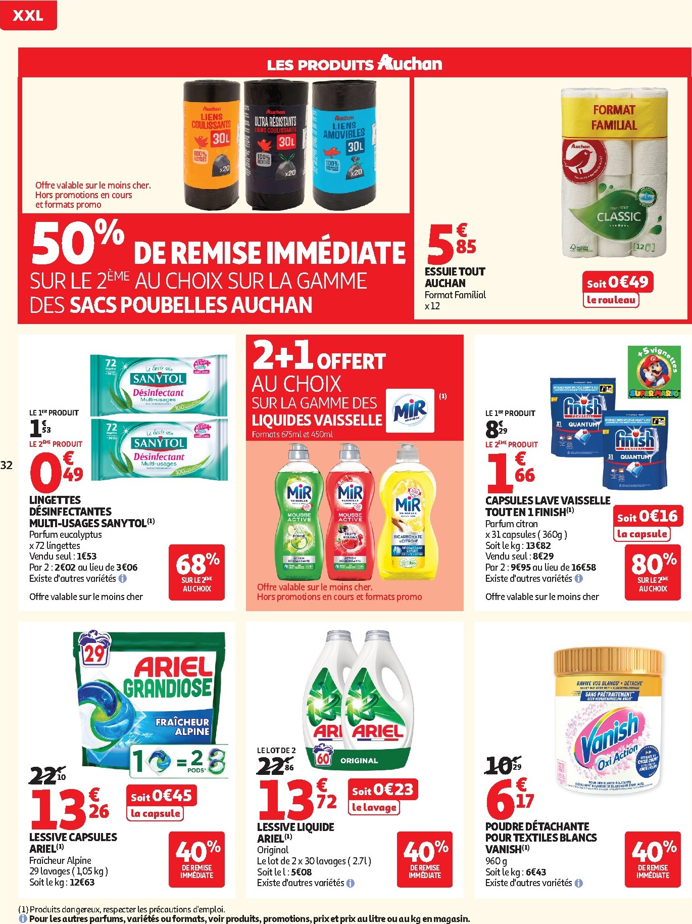 auchan - Auchan - Halles d'automne supers - Supermarché folder voor volgende week van dinsdag 29/09/2026 tot zaterdag 10/10/2026 - page: 32