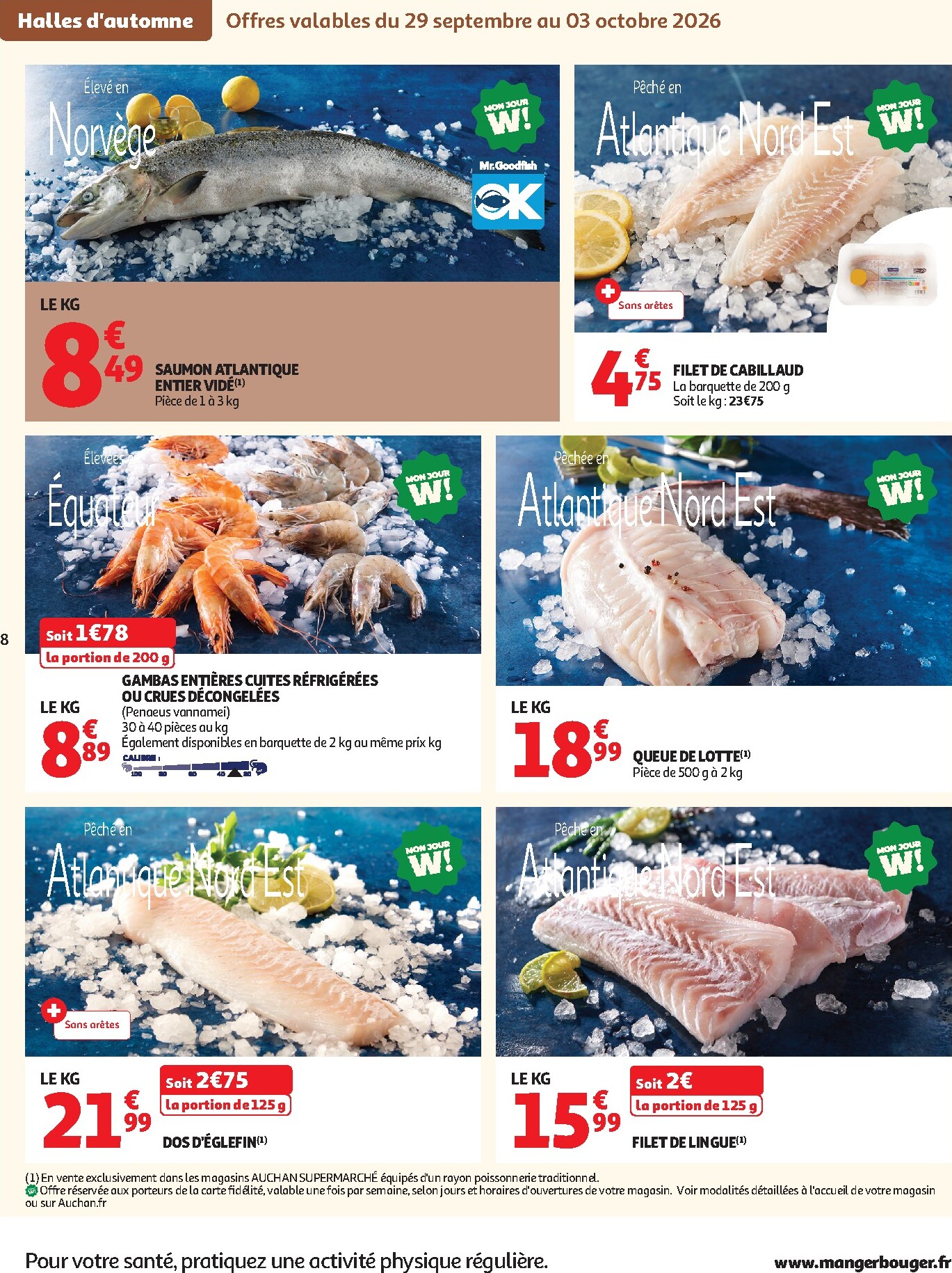 auchan - Auchan - Halles d'automne supers - Supermarché folder voor volgende week van dinsdag 29/09/2026 tot zaterdag 10/10/2026 - page: 8