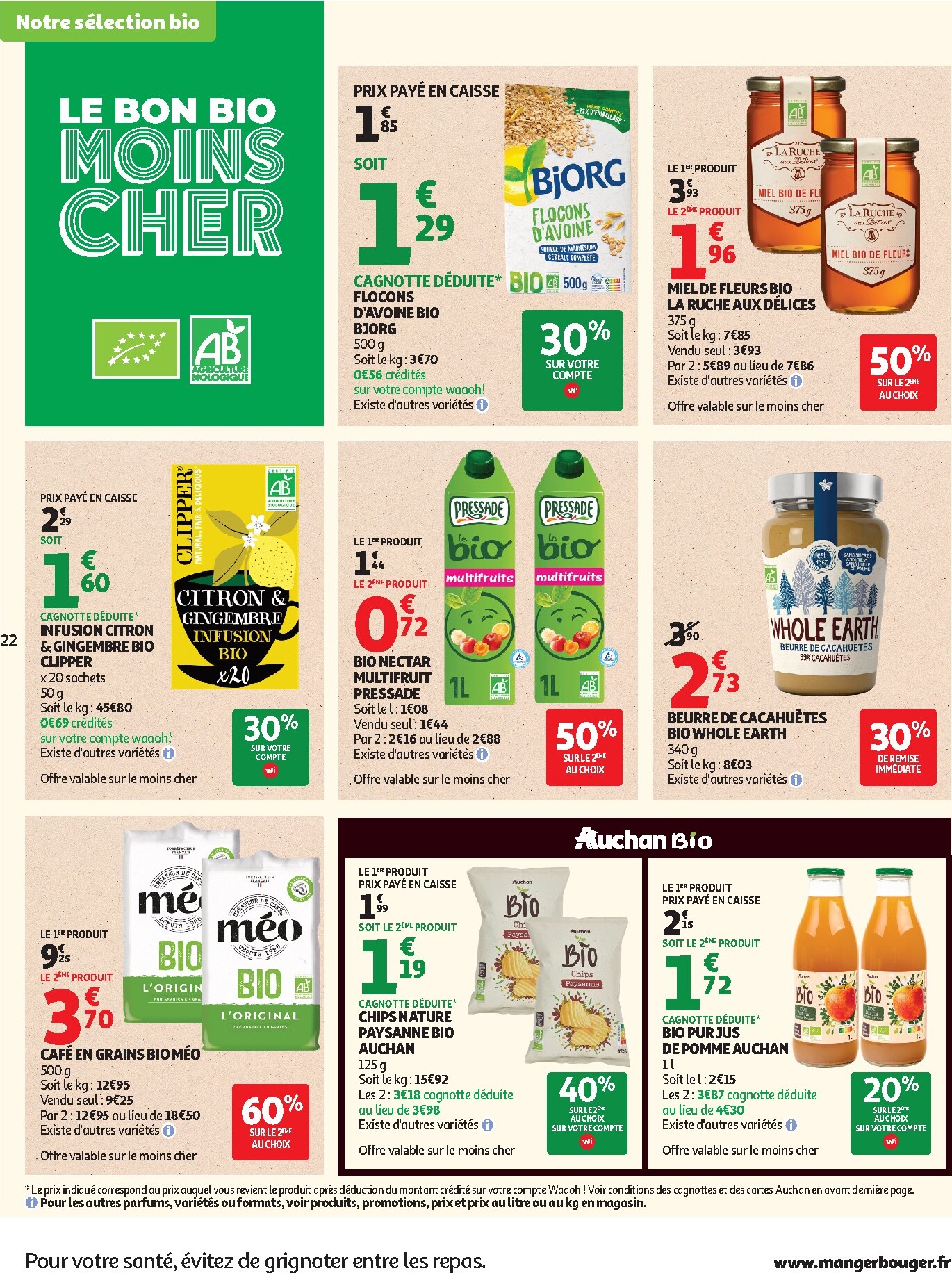 auchan - Auchan - Halles d'automne supers - Supermarché folder voor volgende week van dinsdag 29/09/2026 tot zaterdag 10/10/2026 - page: 22