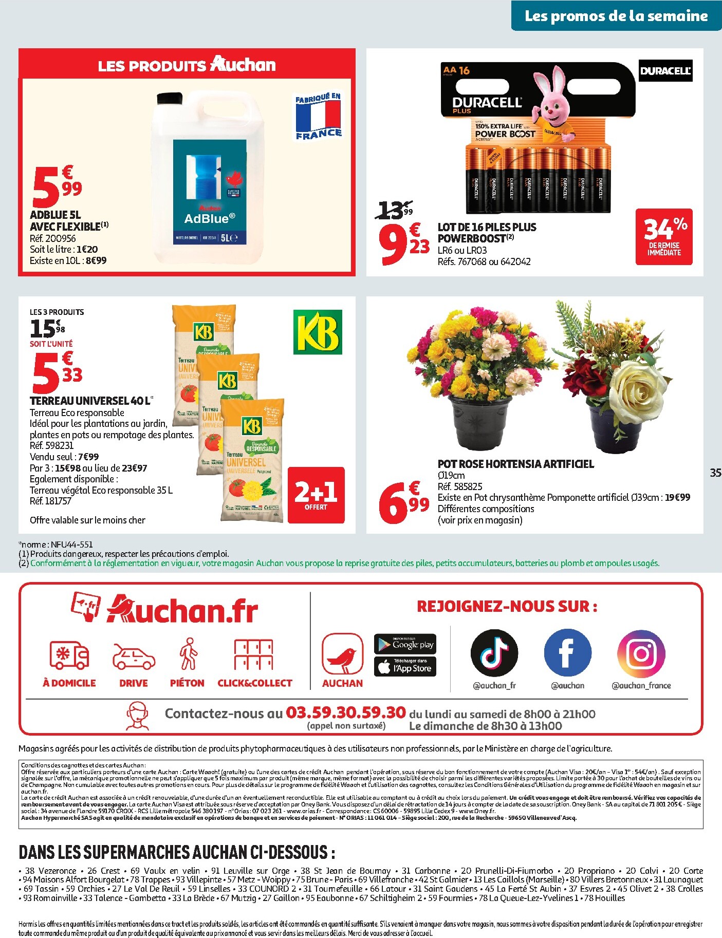 auchan - Auchan - Halles d'automne supers - Supermarché folder voor volgende week van dinsdag 29/09/2026 tot zaterdag 10/10/2026 - page: 35