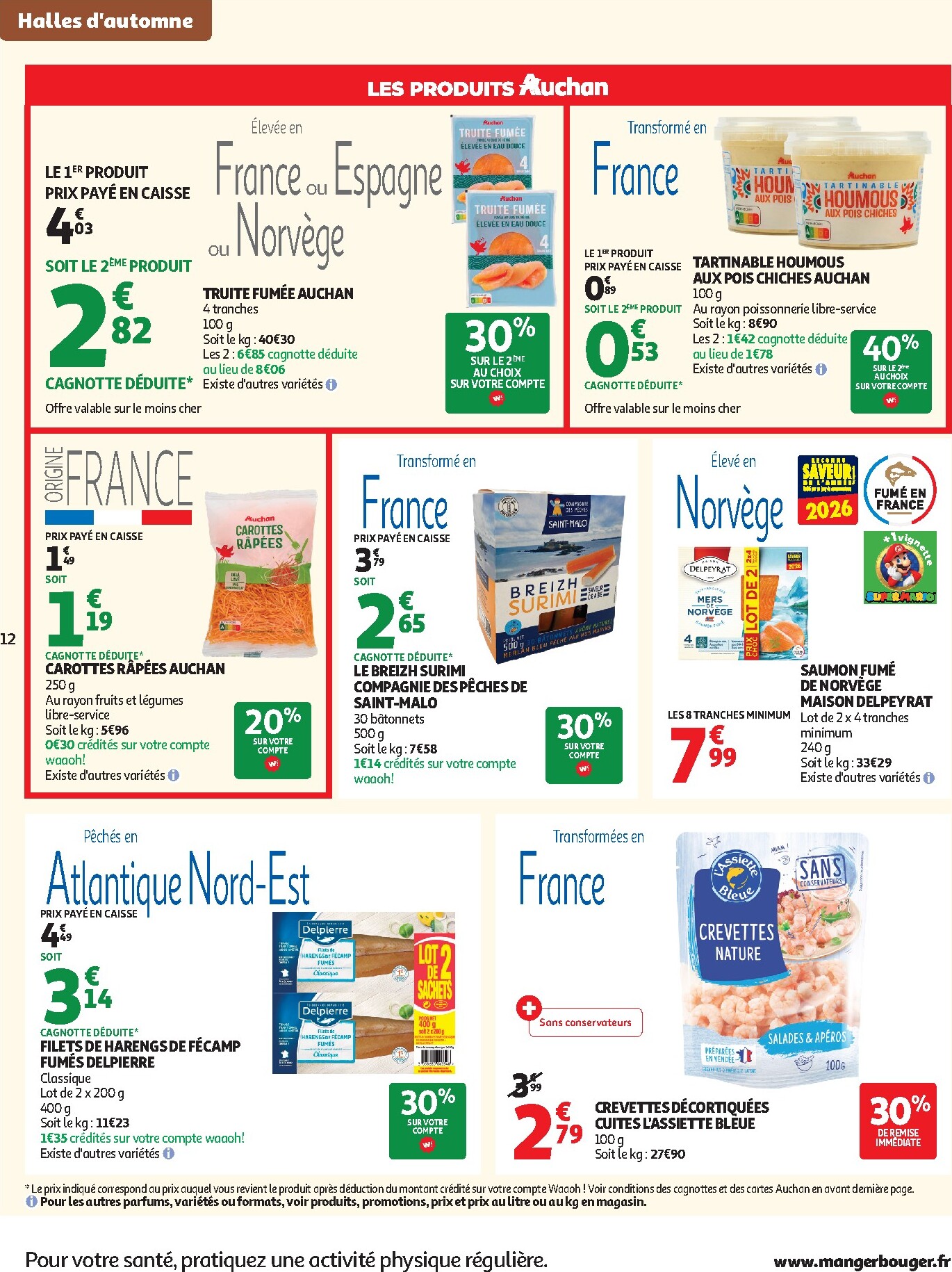 auchan - Auchan - Halles d'automne supers - Supermarché folder voor volgende week van dinsdag 29/09/2026 tot zaterdag 10/10/2026 - page: 12