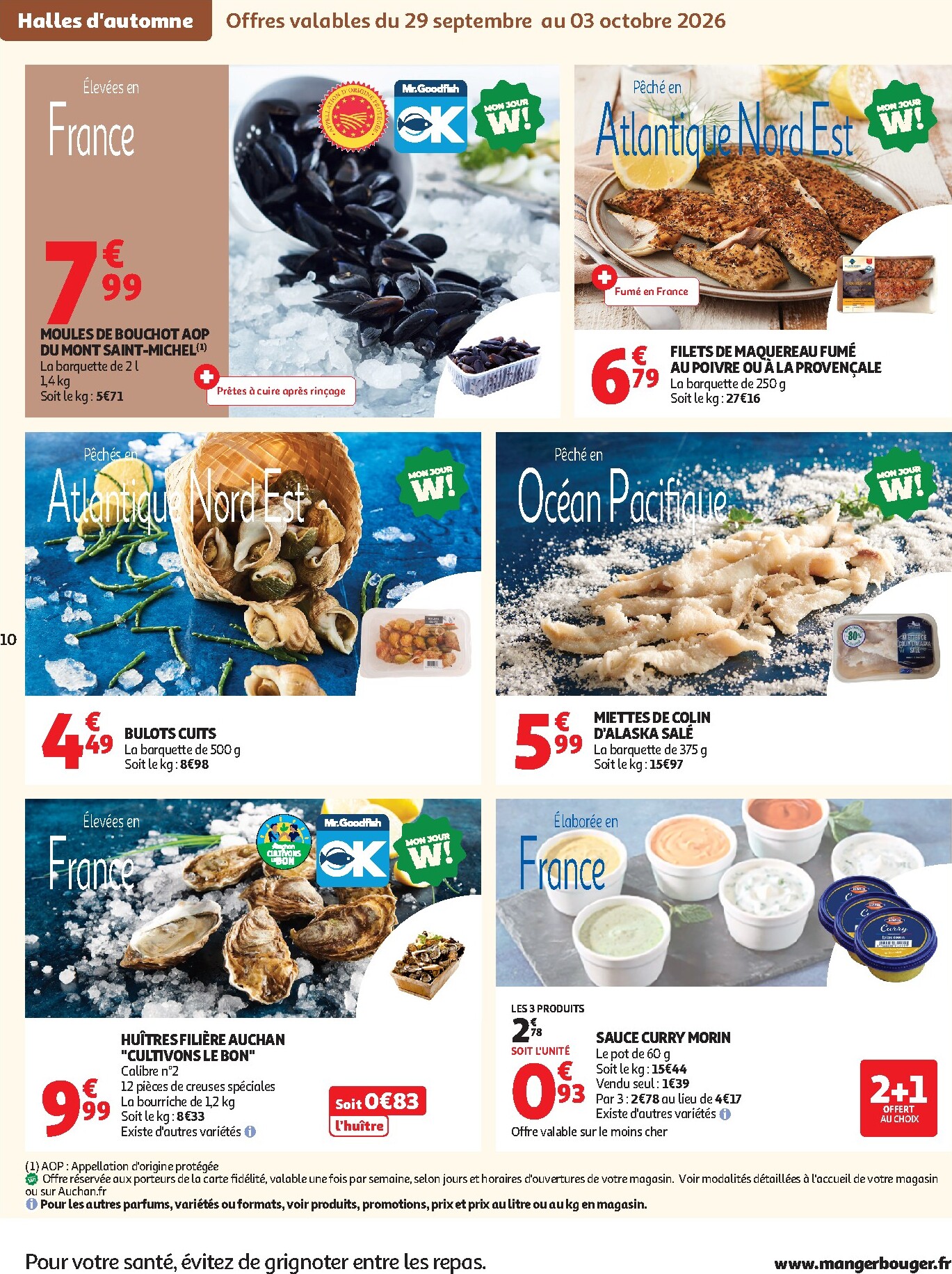 auchan - Auchan - Halles d'automne supers - Supermarché folder voor volgende week van dinsdag 29/09/2026 tot zaterdag 10/10/2026 - page: 10