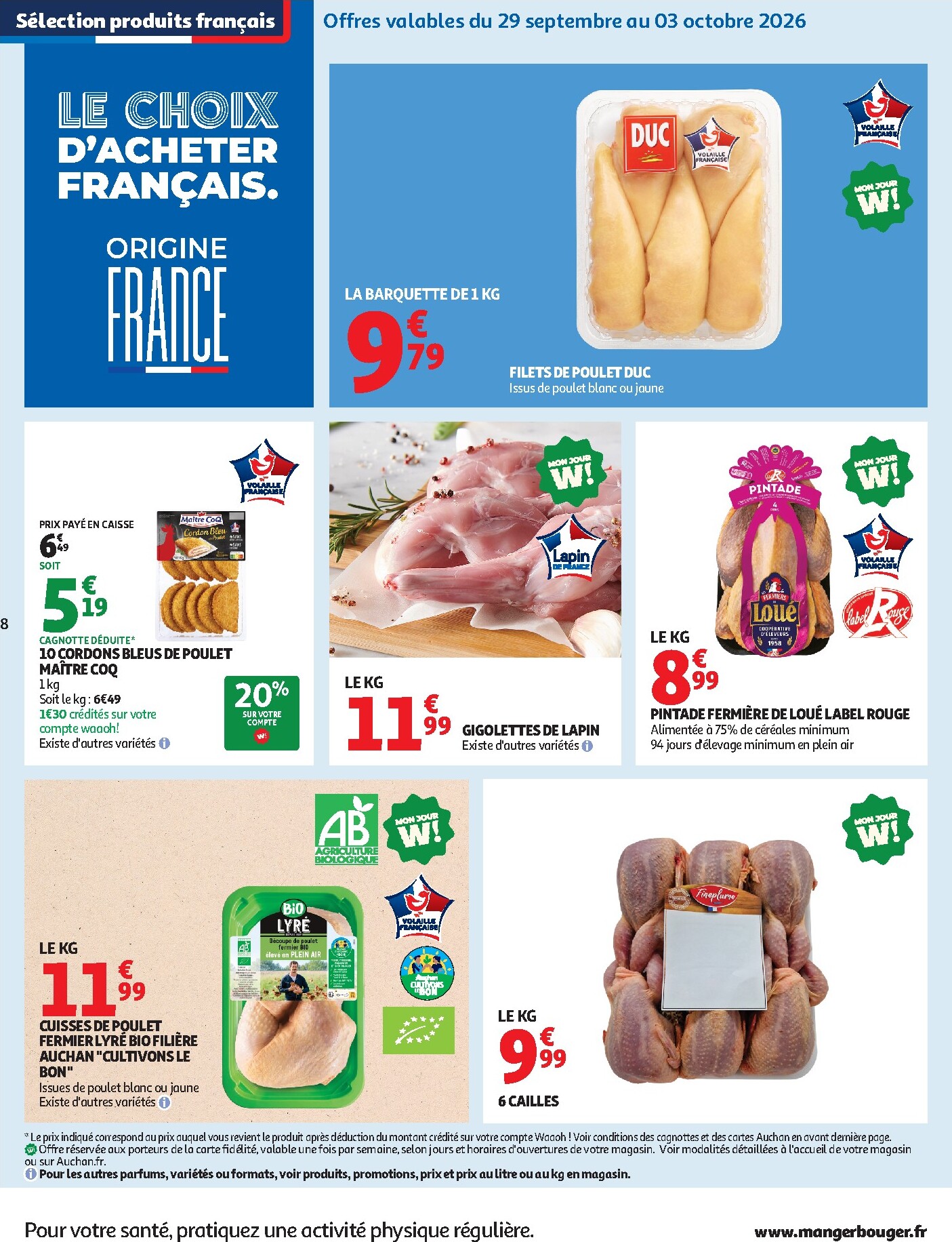 auchan - Auchan folder voor volgende week van dinsdag 29/09/2026 tot zondag 11/10/2026 - page: 10