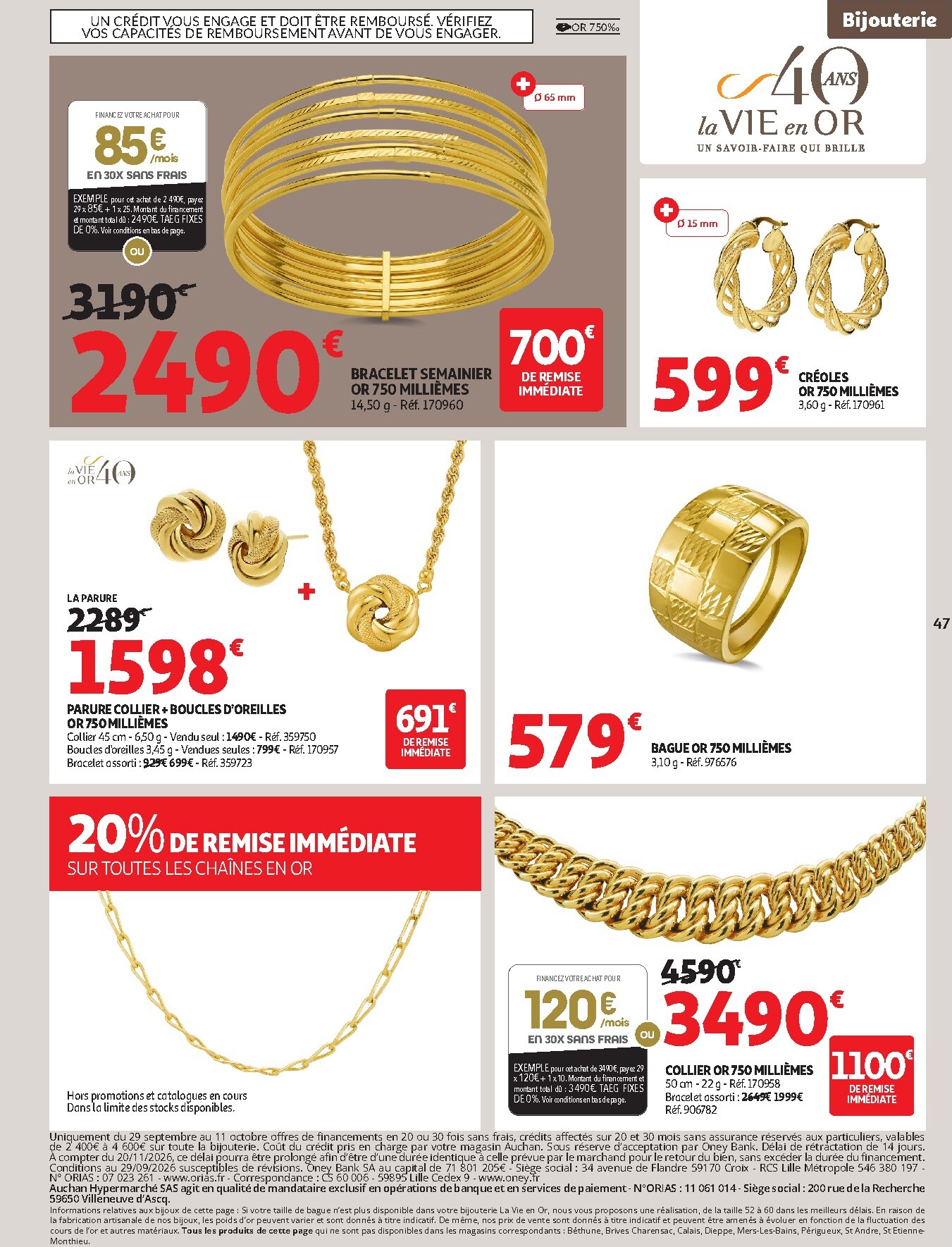 auchan - Auchan folder voor volgende week van dinsdag 29/09/2026 tot zondag 11/10/2026 - page: 49